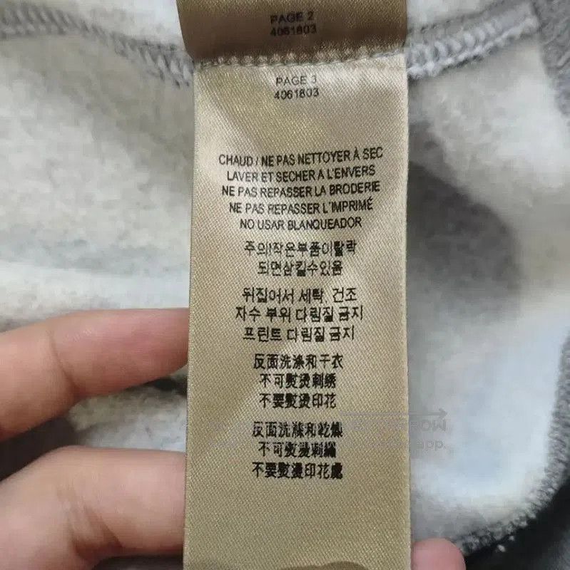 Burberry Burberry Gray Cotton Sweatshirt for Women. Size S / US 4 / IT 40 - 7 Thumbnail