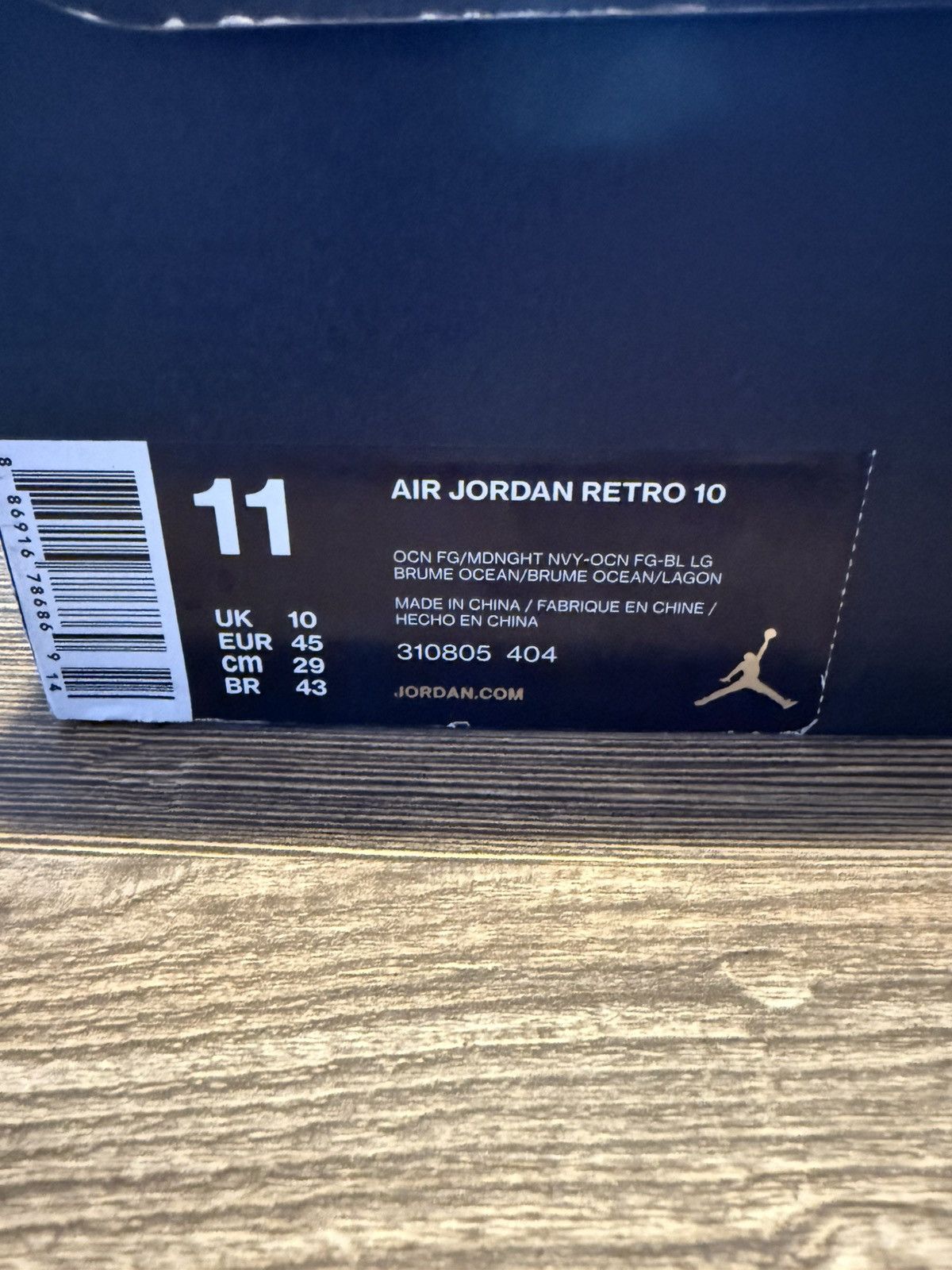 Jordan Brand Jordan 10 Los Angeles VNDS Size US 11 / EU 44 - 11 Thumbnail