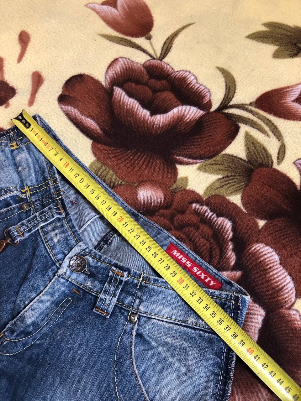 Miss Sixty MISS SIXTY Mary J Women's Blue Denim Regular Straight Jeans Size 28" / US 6 / IT 42 - 14 Thumbnail