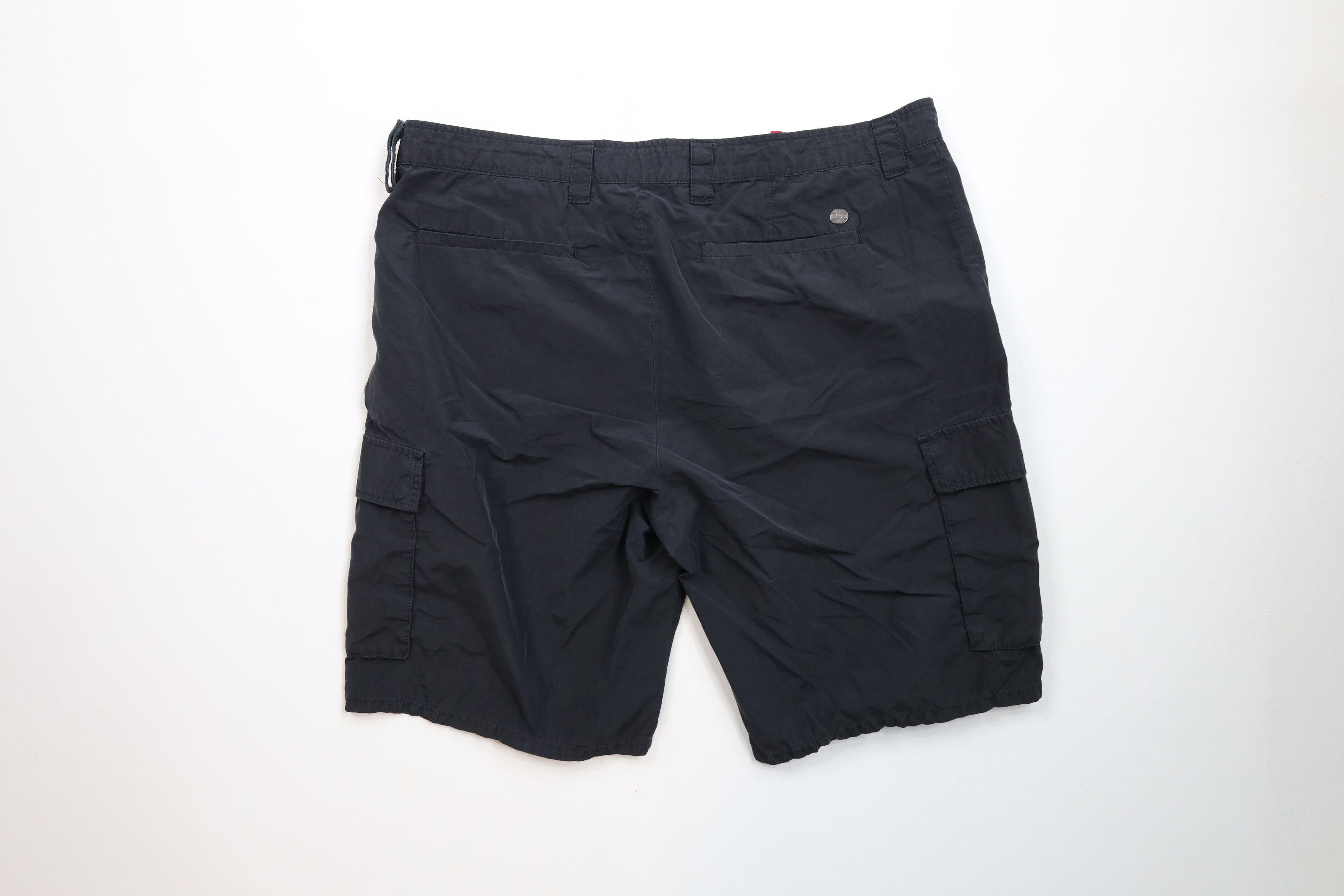 Victorinox × Vintage Victorinox Straight Leg Golfing Golf Tech Cargo Shorts Black Size US 36 / EU 52 - 8 Thumbnail