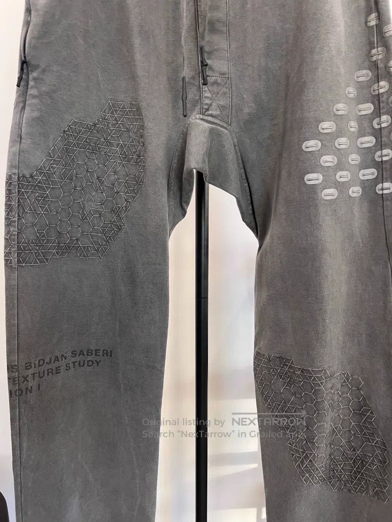 Boris Bidjan Saberi Boris Bidjan Saberi size M Heavy Washed Distressed Embroid Size US 27 - 5 Thumbnail
