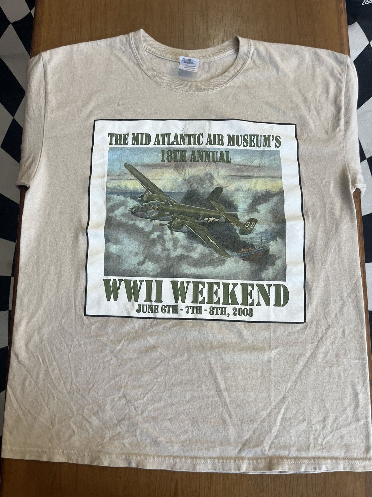 Arts & Science Vtg The Mid Atlantic Air Museum’s WW2 Week end 08’sTshirt Size US L / EU 52-54 / 3 - 3 Thumbnail