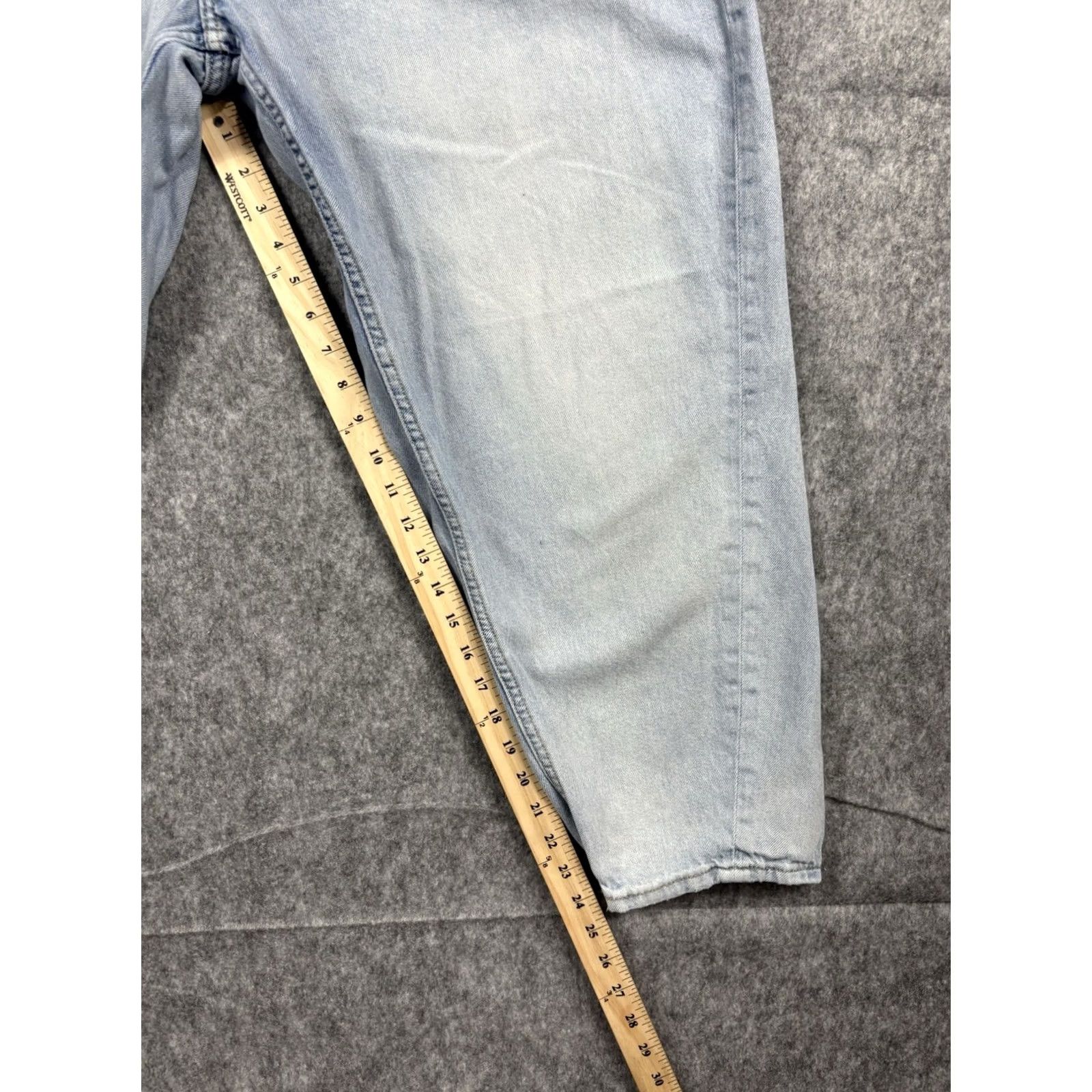 Old Navy Old Navy Women's Extra High Rise Balloon Jeans Light Wash Ankle Length Size 18 Size 40" / US 18 - 5 Thumbnail