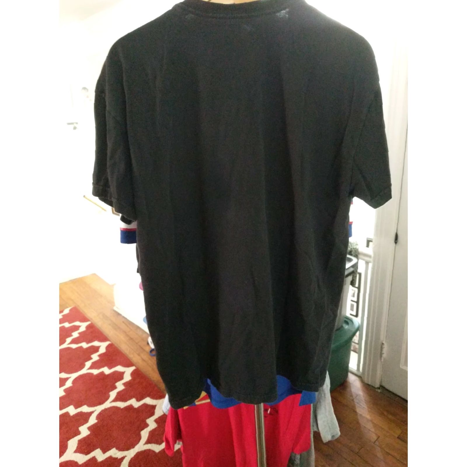 Armani Exchange VINTAGE AX Armani Exchange T-Shirt XL Made In USA Black Raised Print Shirt Mens Size US XL / EU 56 / 4 - 4 Thumbnail