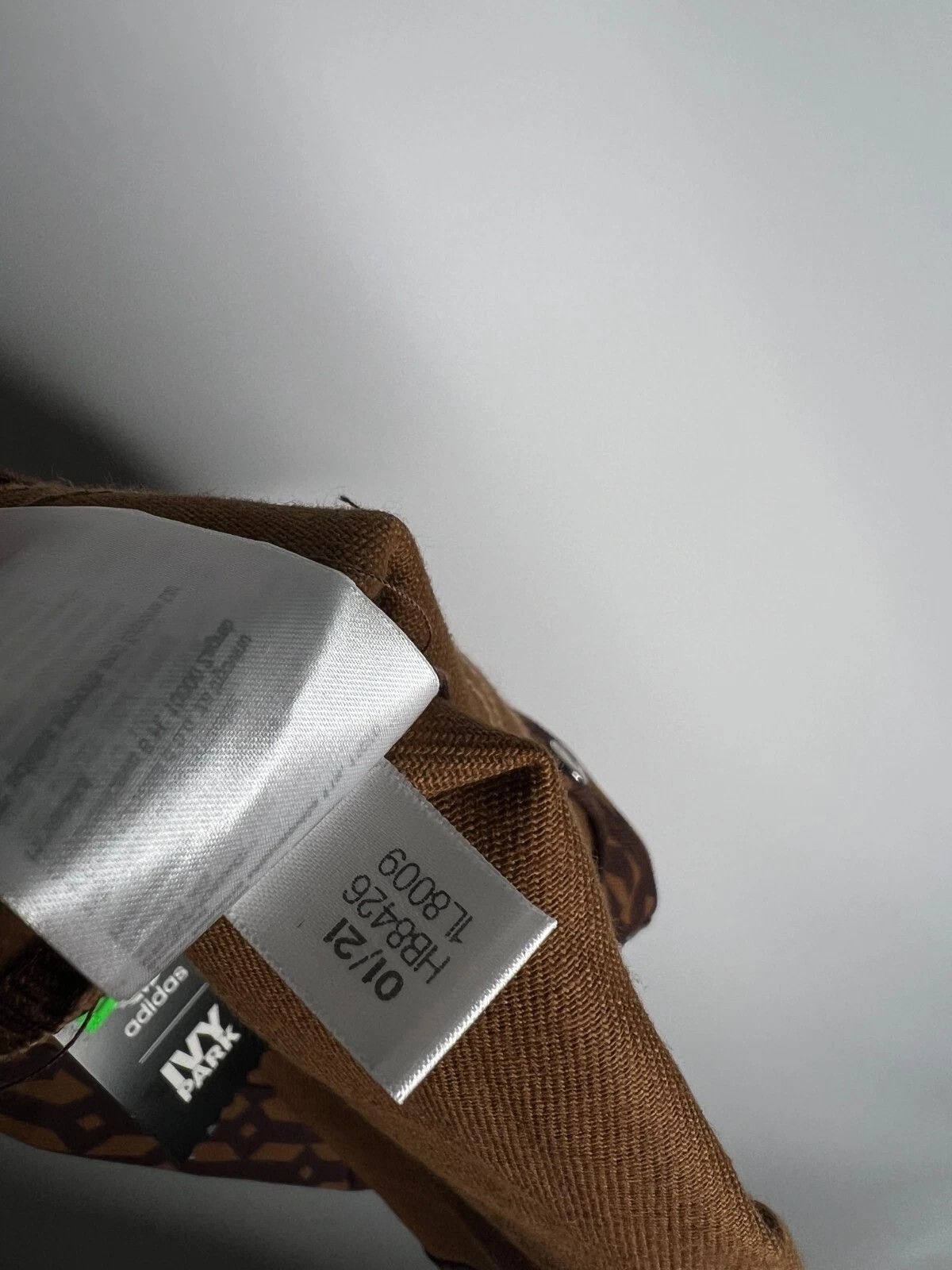 Adidas × Ivy Park Ivy Park X Adidas Monogram Jeans Short Skirt Wild Brown Size 26" / US 2 / IT 38 - 14 Thumbnail
