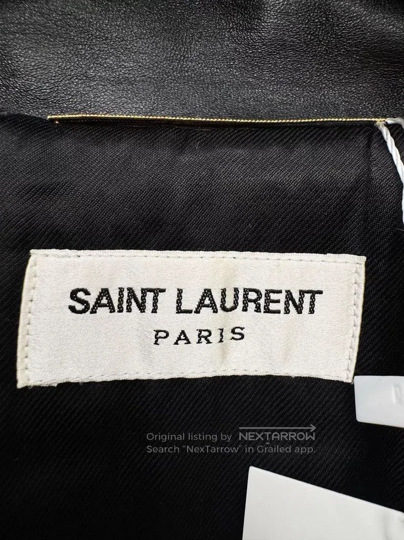 Saint Laurent Paris Saint Laurent Paris Cowhide Jacket Size XXS / US 00 / IT 34 - 2 Thumbnail