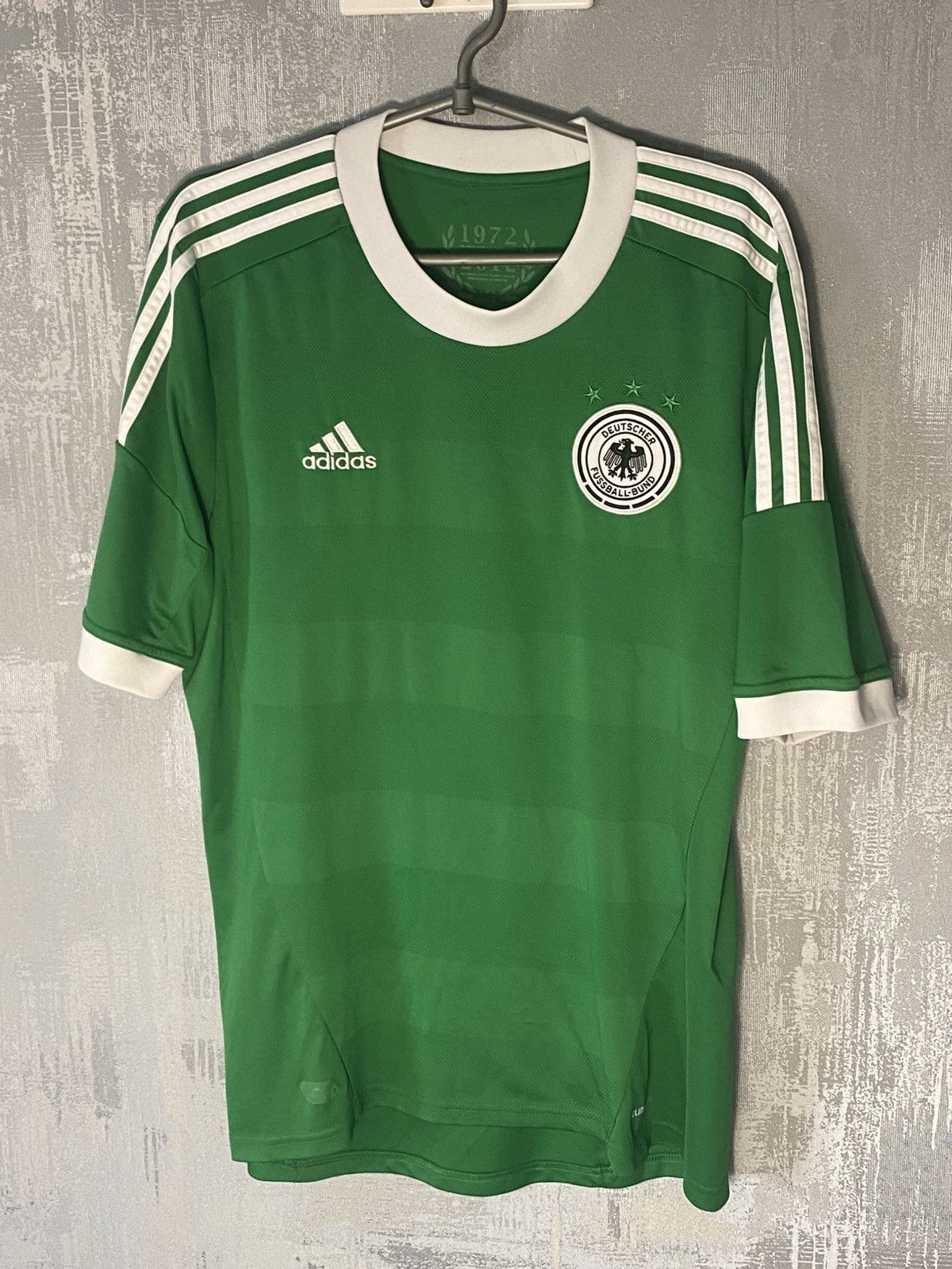 Adidas Germany Adidas Soccer Jersey Football Away National Team kit Size US XL / EU 56 / 4 - 1 Thumbnail