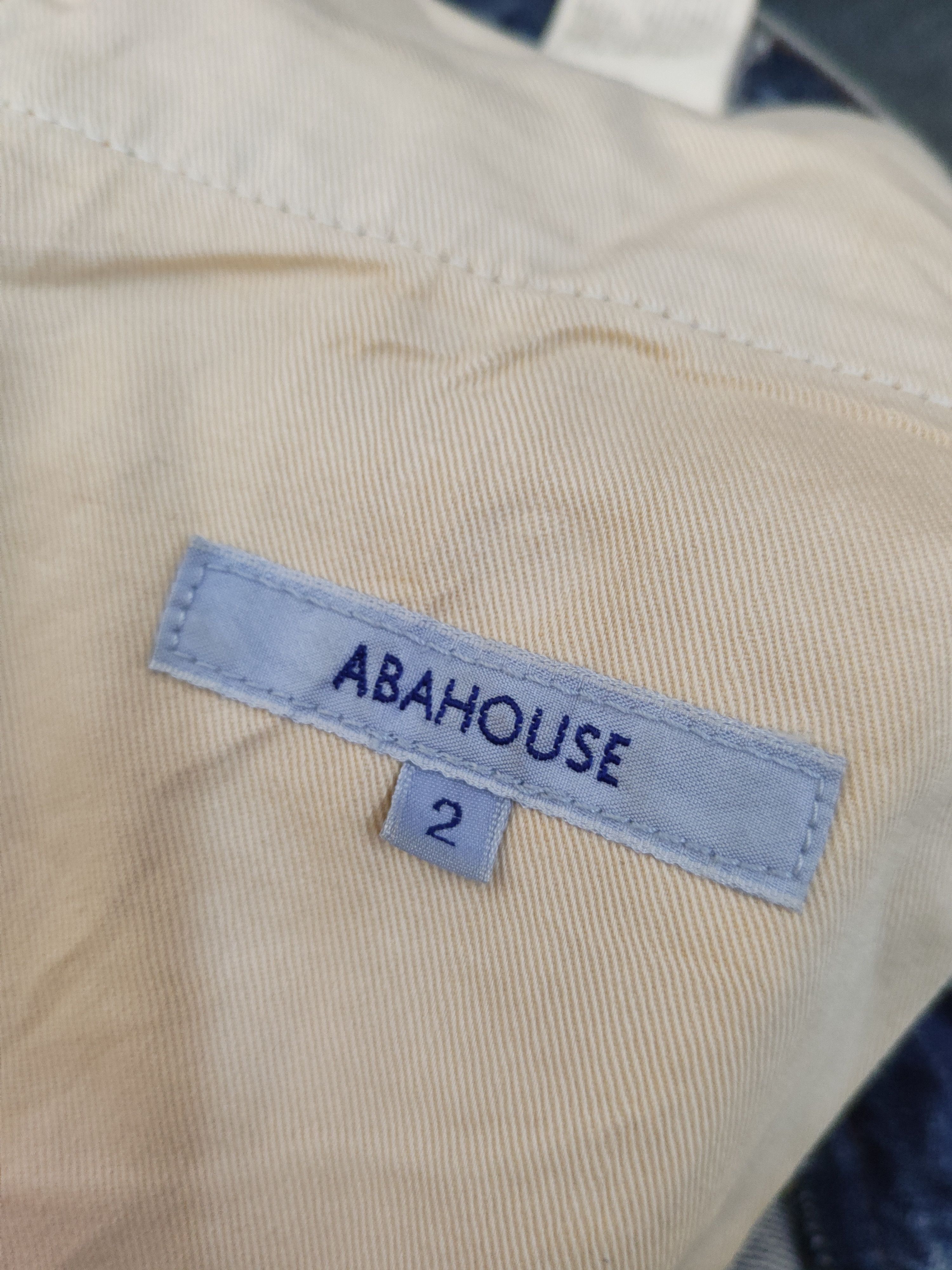 ABAHOUSE Abahouse Blue Distressed Ripped Jeans #W1955 Size US 33 - 13 Thumbnail