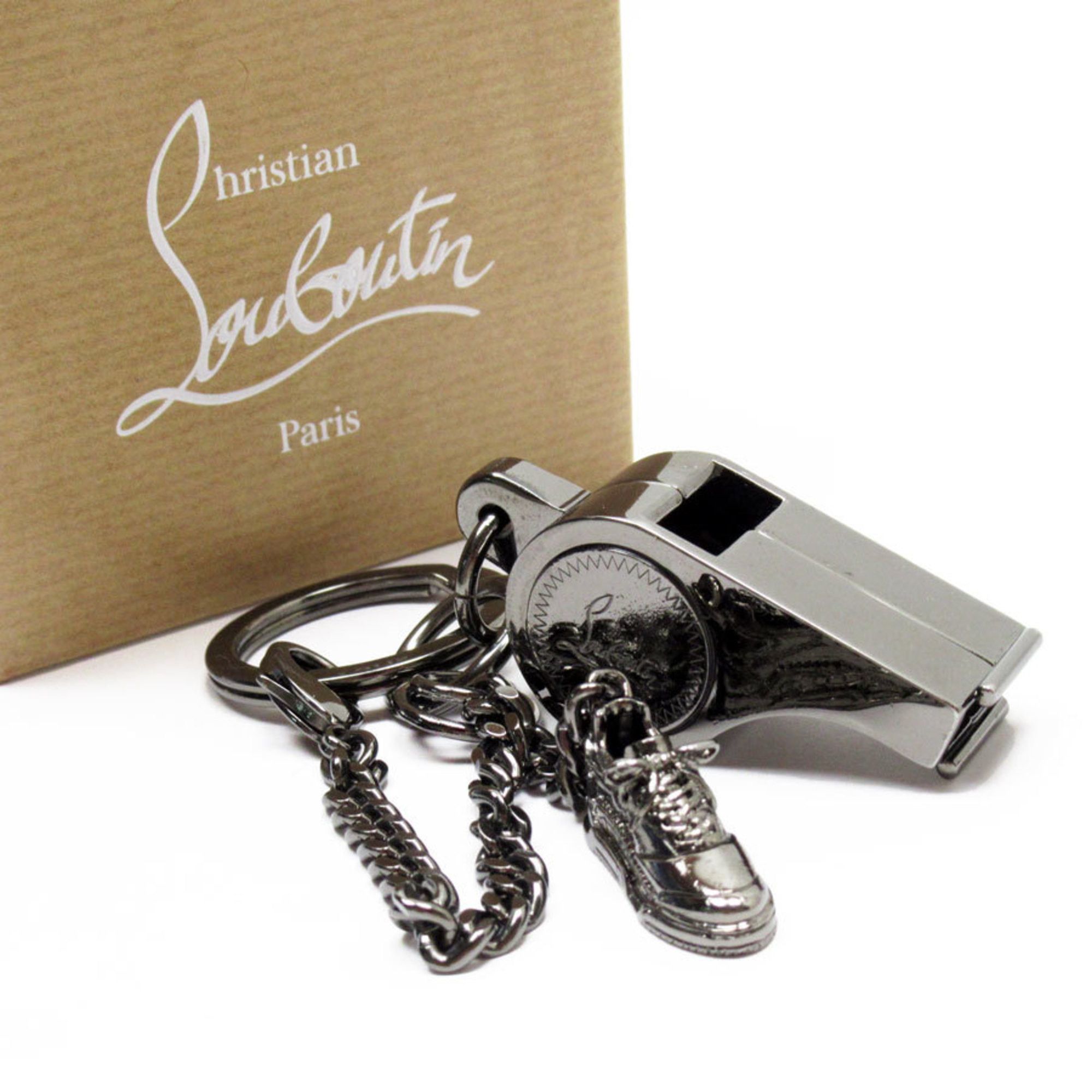 Christian Louboutin Christian Louboutin Charm Metal Gunmetal Men's Women's T19110K Size ONE SIZE - 1 Thumbnail