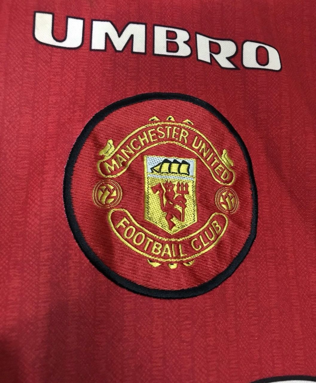 Umbro × Vintage Umbro Manchester United 1995-1996 Home Jersey Size US XL / EU 56 / 4 - 3 Thumbnail