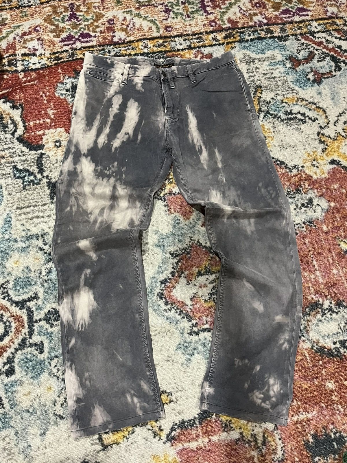 Nudie Jeans bleached custom nudie Size US 32 / EU 48 - 1 Thumbnail