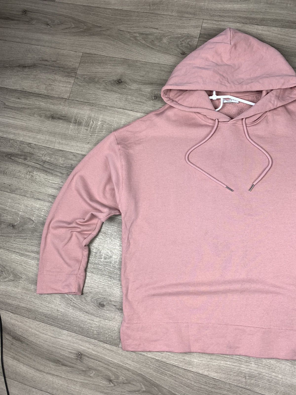 Sandro Sandro Pink Hoodie Oversized Hoodie Sandro Cotton L Size Size L / US 10 / IT 46 - 11 Thumbnail