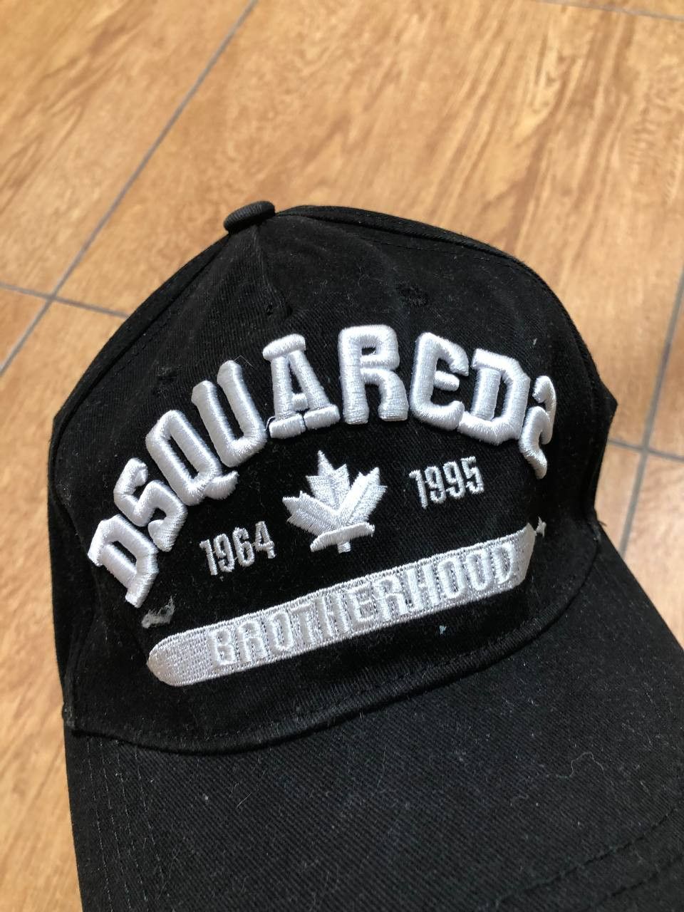 Dsquared2 Baseball Cap Hat Black DSQUARED Size ONE SIZE - 10 Thumbnail