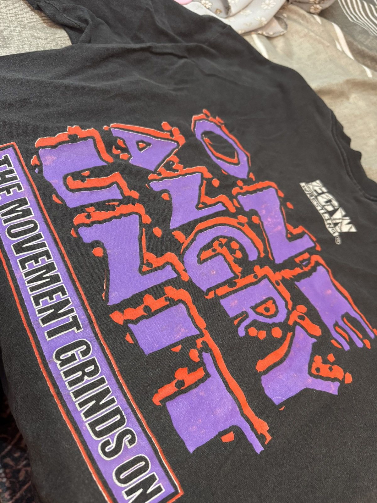 Vintage × WCW/nWo × WWF VINTAGE SUPER RARE ECW THE MOVEMENT HARDCORE WRESTLING Size US L / EU 52-54 / 3 - 9 Thumbnail