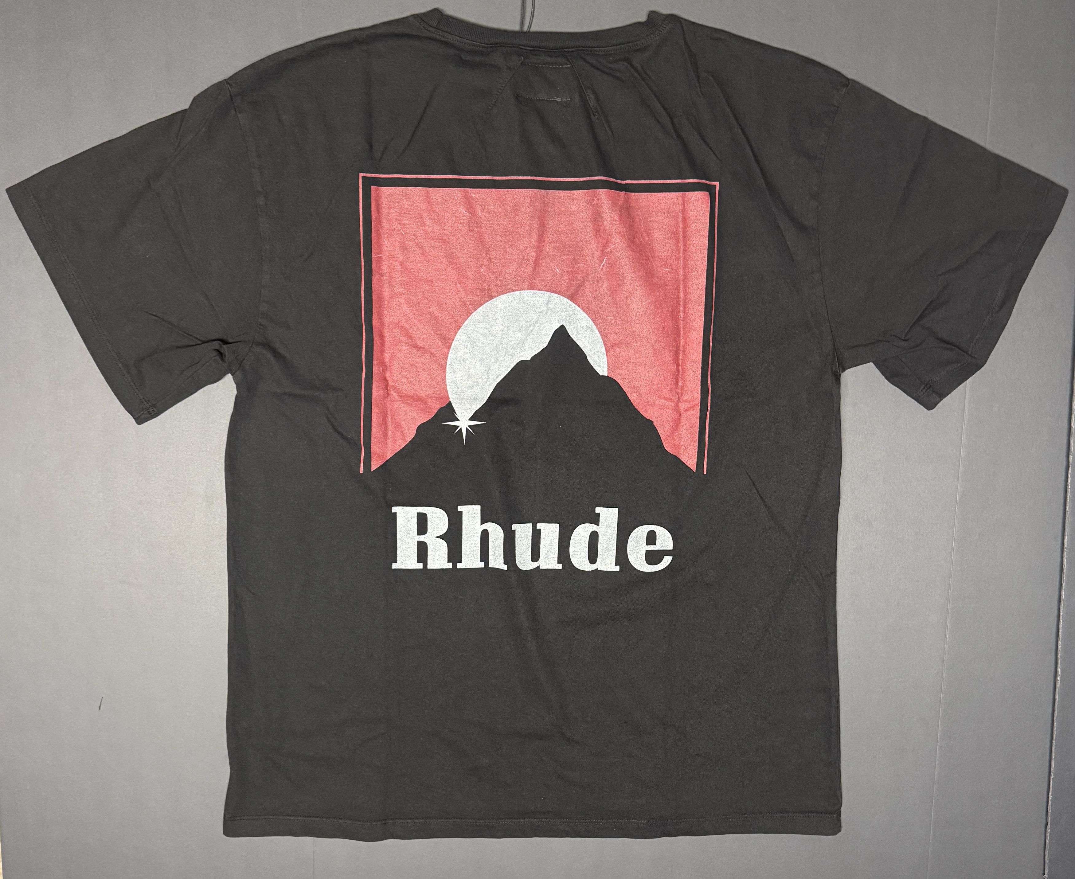 Rhude Rhude Moonlight Tee Black/Red Size US S / EU 44-46 / 1 - 2 Thumbnail