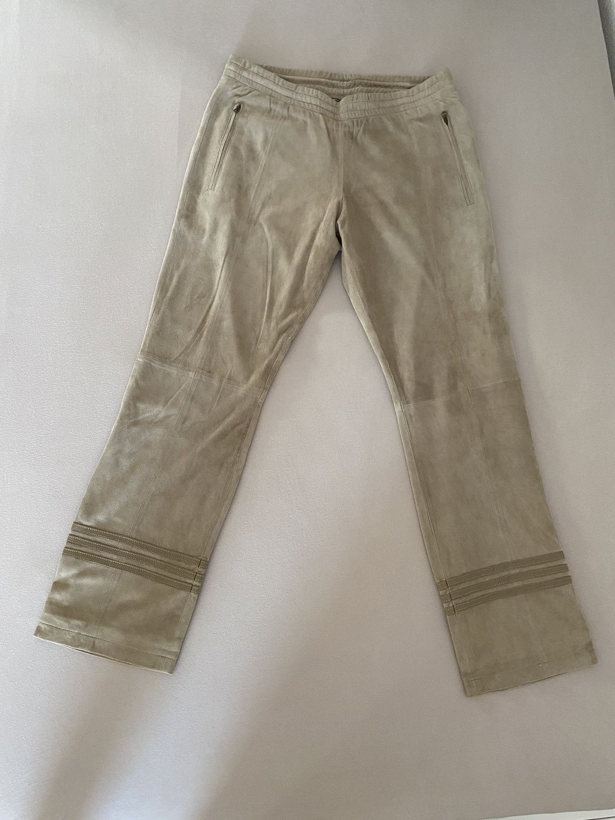 Adidas × Neighborhood adidas × NEIGHBORHOOD Sample Suede Pants – Unreleased 2014 Size US 33 - 2 Thumbnail
