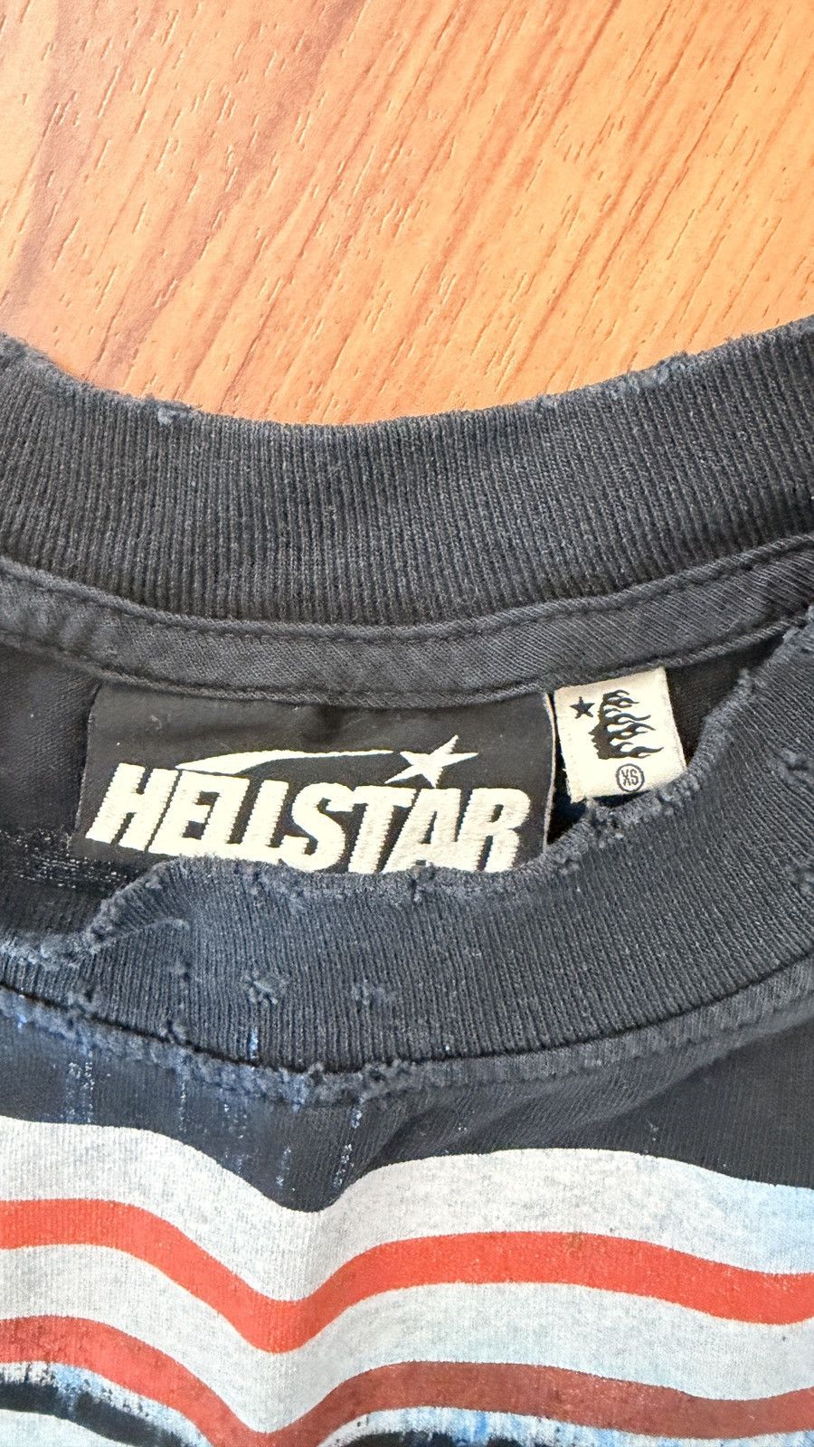 HELLSTAR HELLSTAR P2P CUTOFF SLEEVE TEE XS Size US XS / EU 42 / 0 - 3 Thumbnail