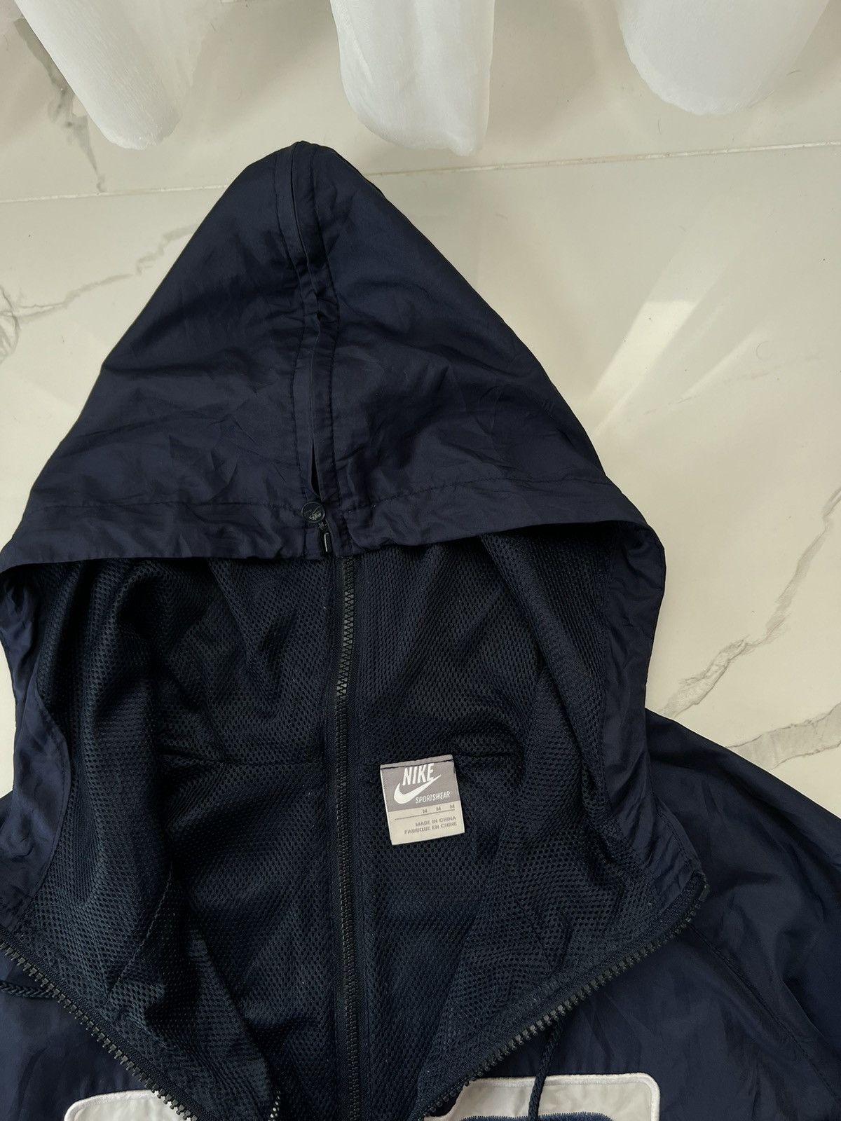 Nike × Vintage 90’s RARE FULL ZIP NIKE TRACK JACKET Y2K SWOOSH LOGO Size US M / EU 48-50 / 2 - 8 Thumbnail