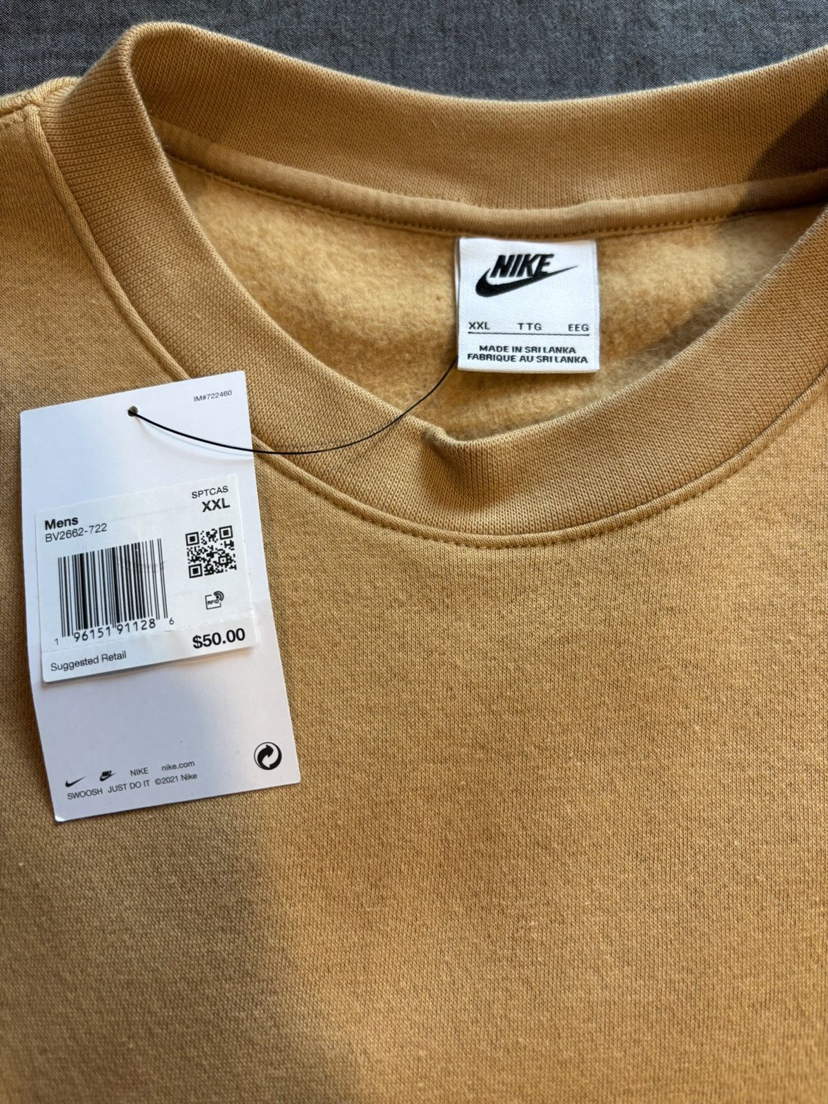 Nike Nike Crewneck Sweatshirt Size US XXL / EU 58 / 5 - 3 Thumbnail