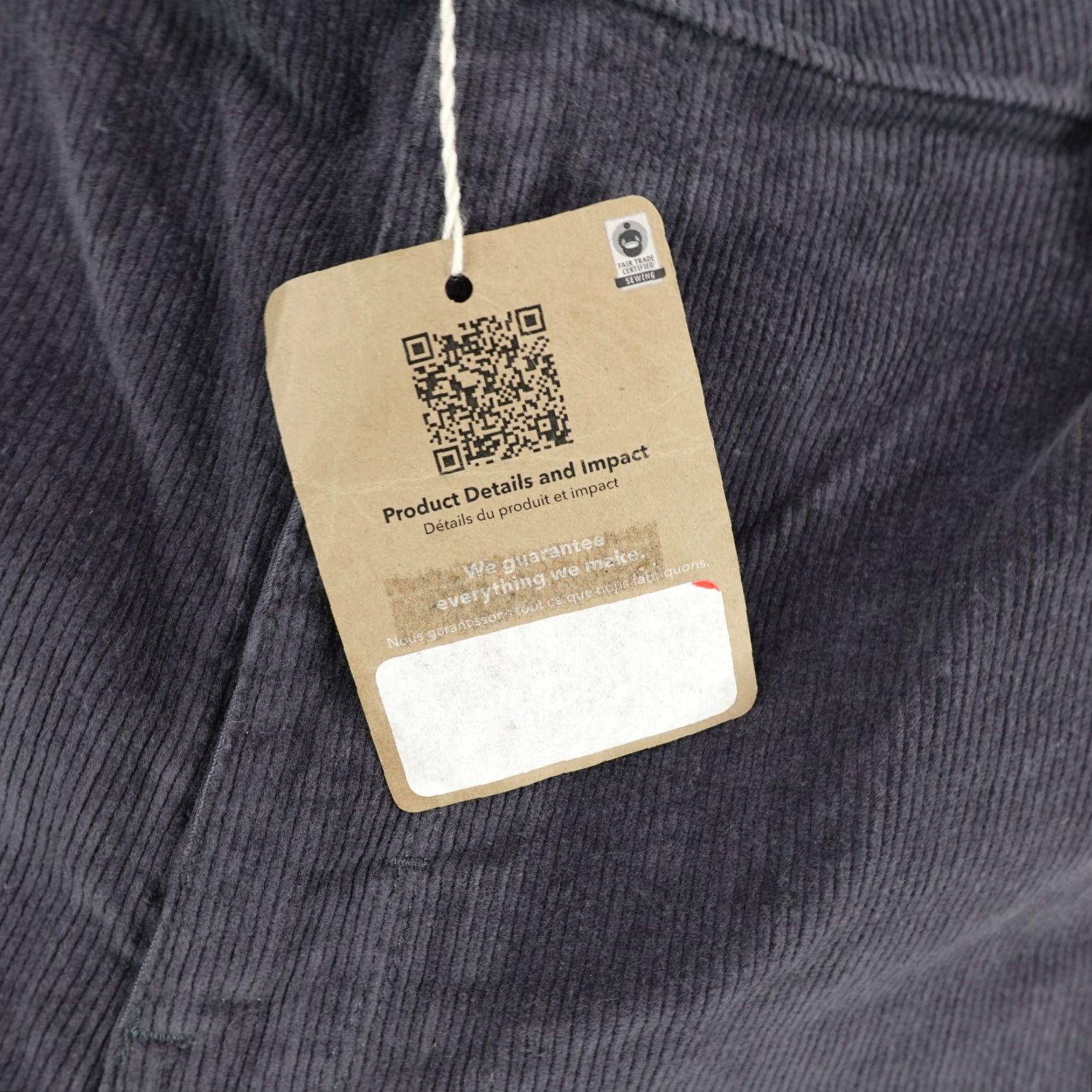 Patagonia Patagonia Pants Womens 32 Gray Corduroy Chino Everyday Cotton NEW Size 33" - 4 Thumbnail
