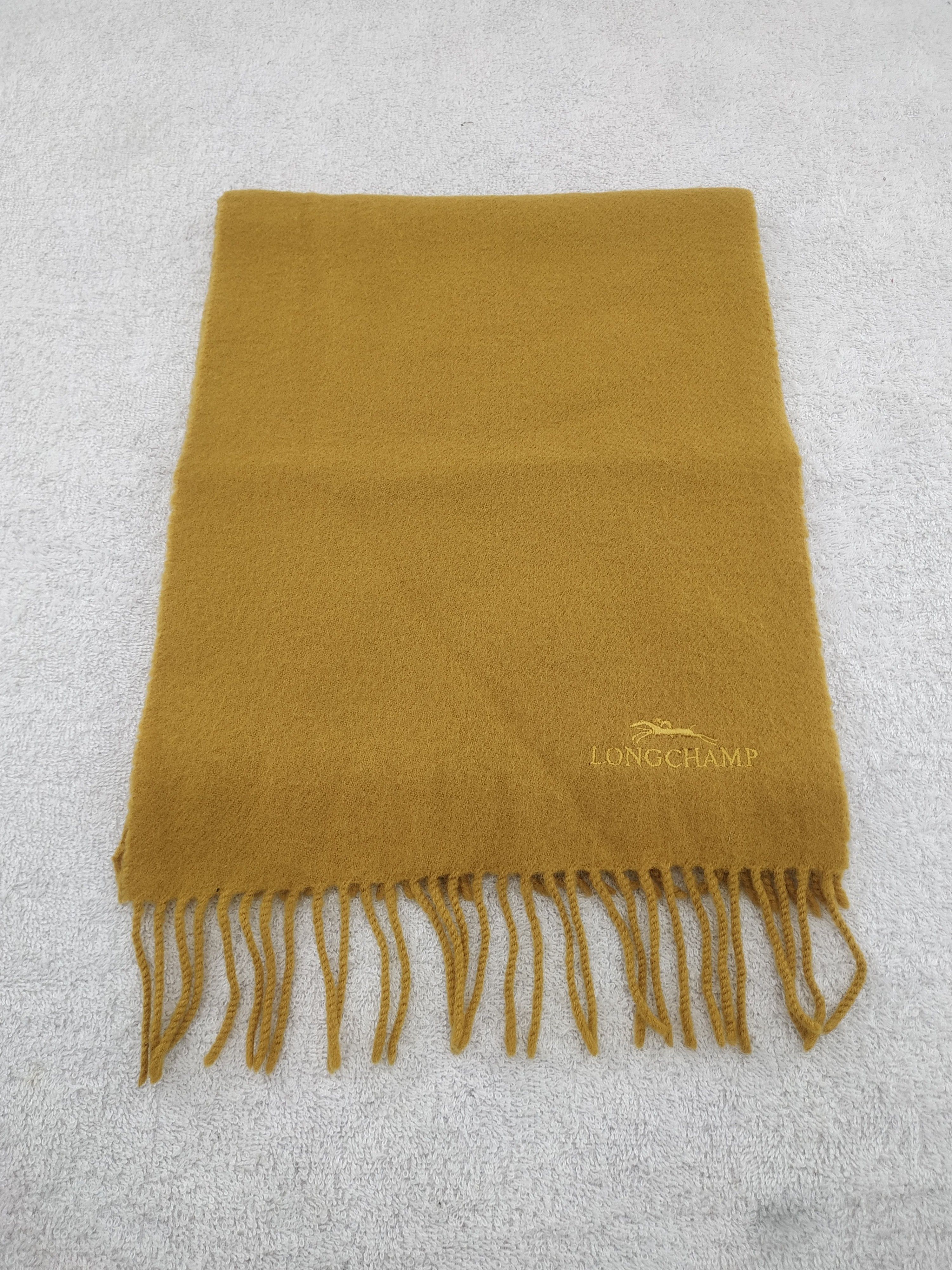 Longchamp Vintage Longchamp Scarf/Muffler/Neckwear MF141 Size ONE SIZE - 1 Thumbnail