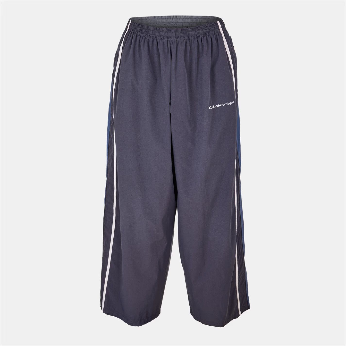 Balenciaga o1g2r1mq0226 Athletic Tracksuit Pants In Black/Grey Size US 30 / EU 46 - 1 Thumbnail