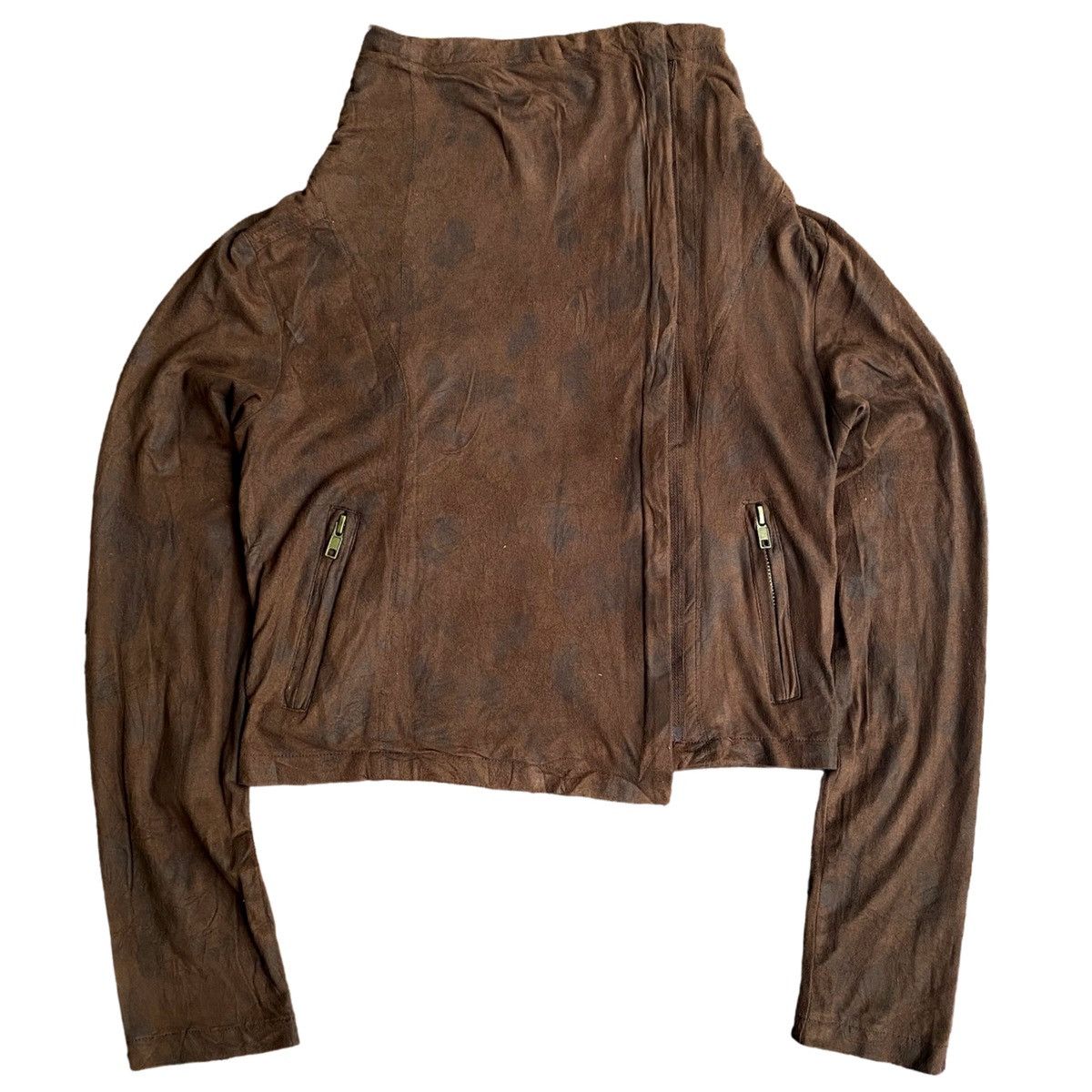 Japanese Brand Rare Spiralgirl Zip Up Suede Opium Style Robot Jacket Size M / US 6-8 / IT 42-44 - 1 Thumbnail