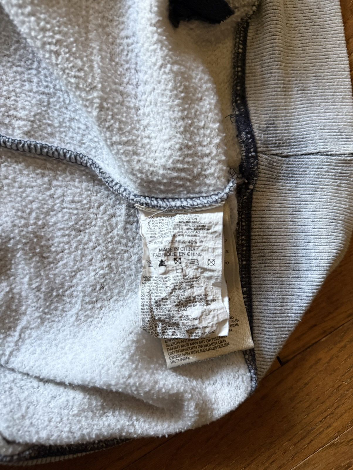 Diesel Diesel vintage acid washed hoodie in gray Size US L / EU 52-54 / 3 - 5 Thumbnail