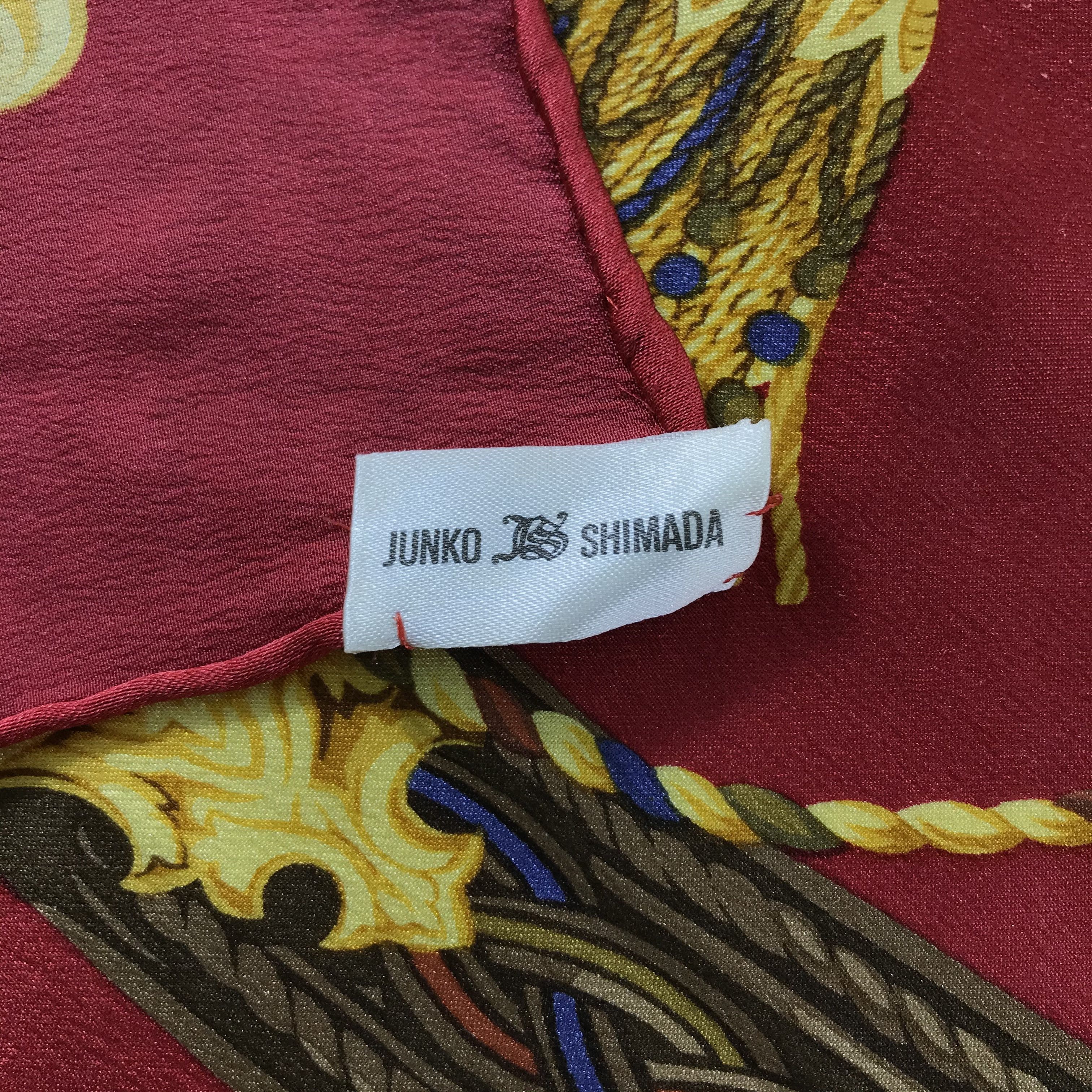 Junko Shimada Vintage Junko Shimada Silk Scarf Size ONE SIZE - 5 Thumbnail