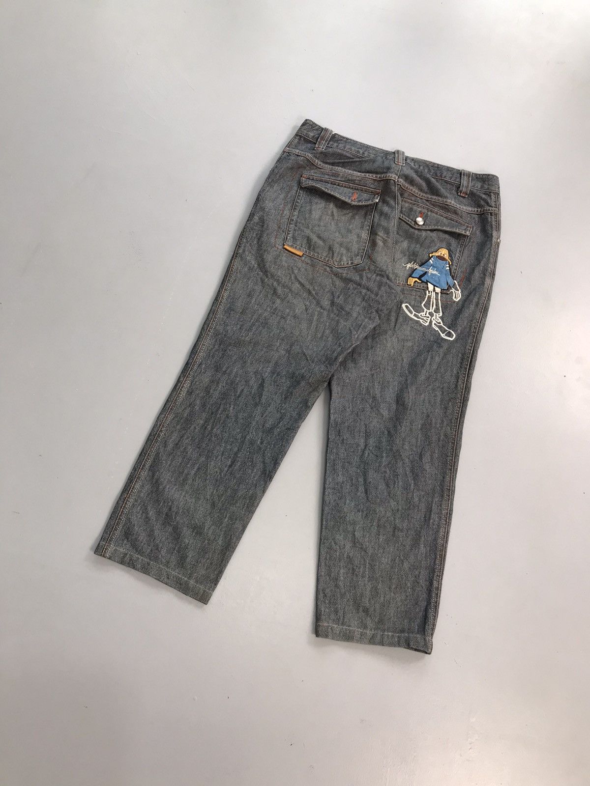 Fubu Vintage Fubu platinum embroidered denim Size US 34 / EU 50 - 8 Thumbnail