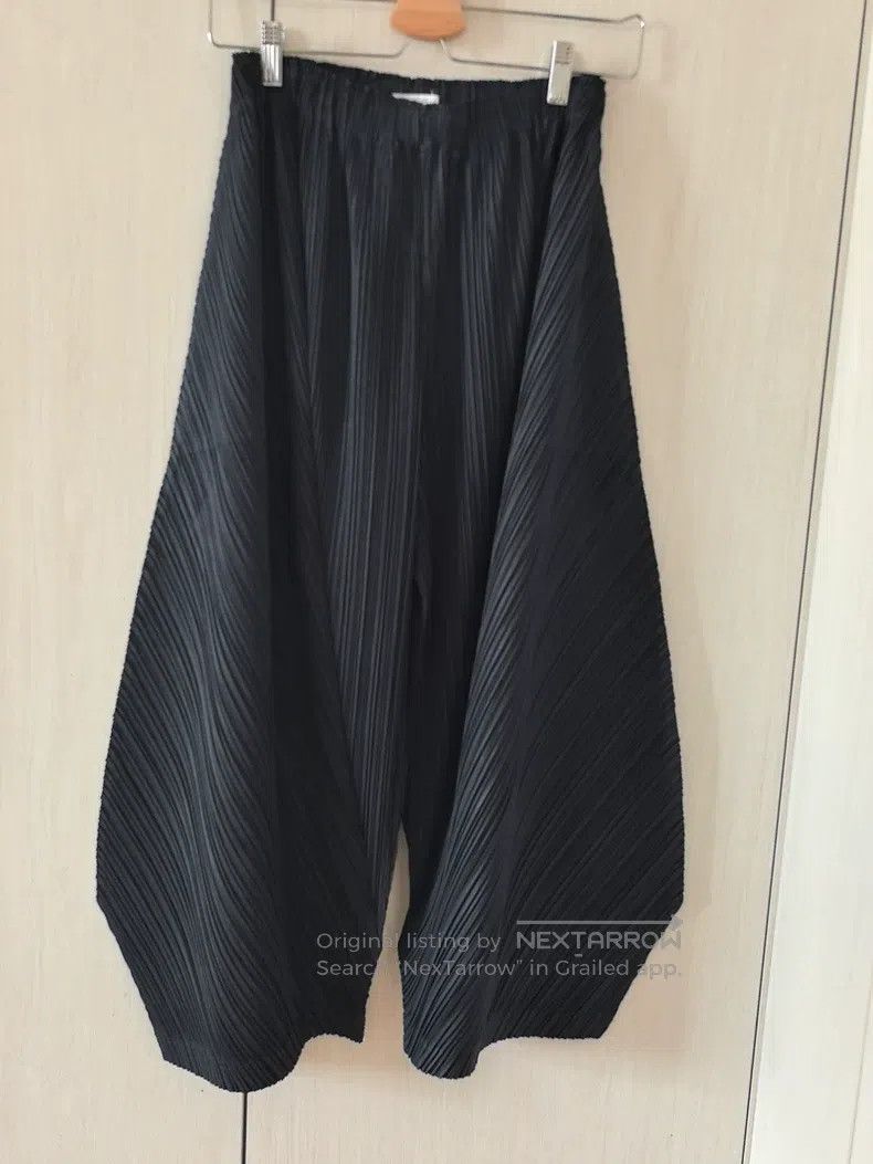 Issey Miyake Issey Miyake size:3 Dark Blue Trousers Size 42" / US 20 - 1 Thumbnail