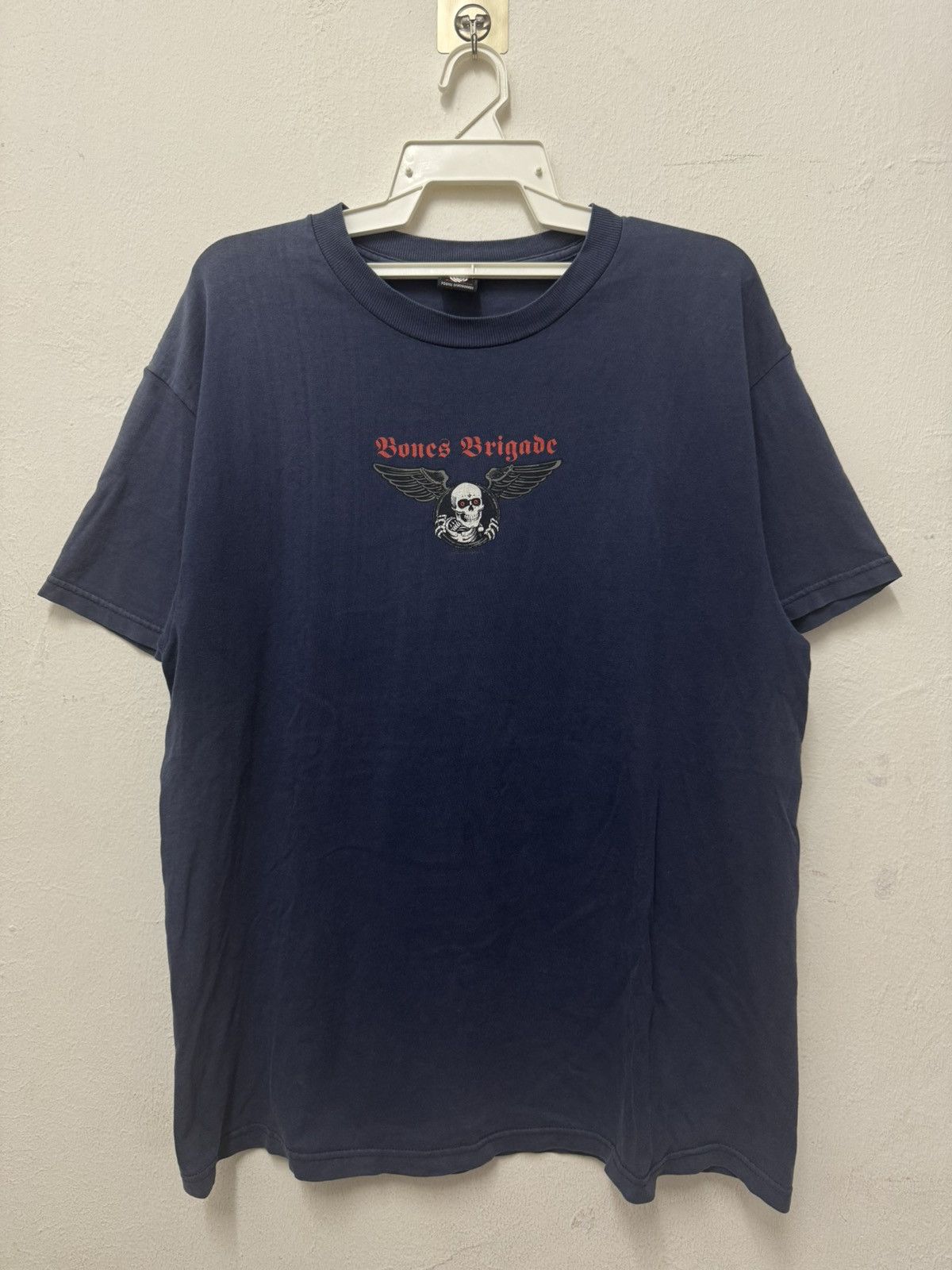 Vintage Vintage 90’s Powell Bones Brigade Skull Centre Back Hit Tee Size US L / EU 52-54 / 3 - 5 Thumbnail