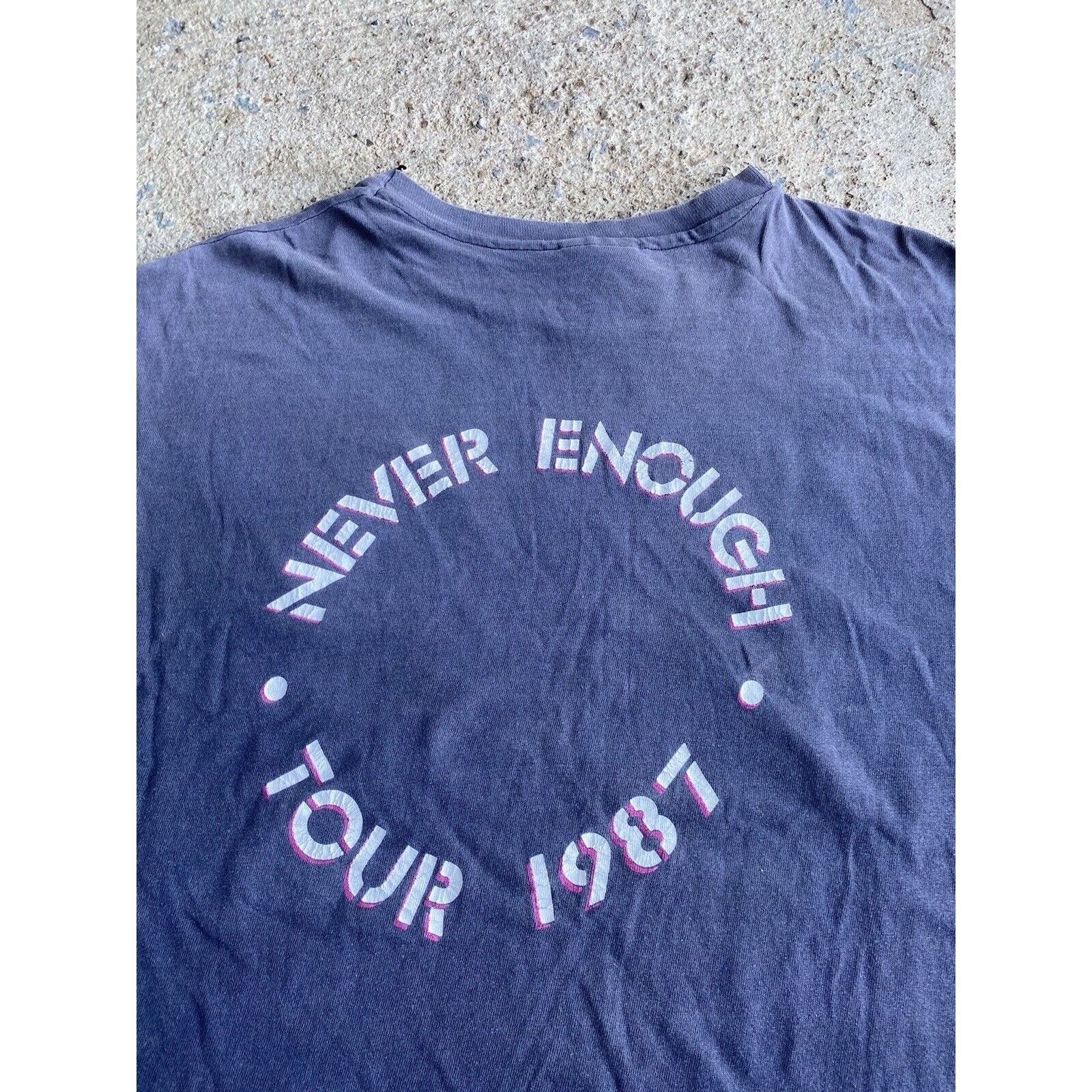 Hanes Vintage 80’s Patty Smyth Never Enough Band Shirt Faded Size US XL / EU 56 / 4 - 10 Thumbnail
