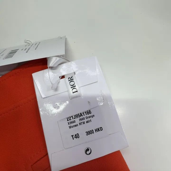 Dior Dior Casual Stylish Solid Color Skirt 0079-2507 Size 39" - 4 Thumbnail