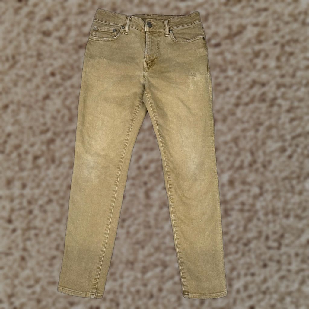 American Eagle Outfitters American Eagle Outfitters Jeans Mens 28x28 Beige Jegging Skinny Next Level Flex Size US 28 / EU 44 - 1 Thumbnail