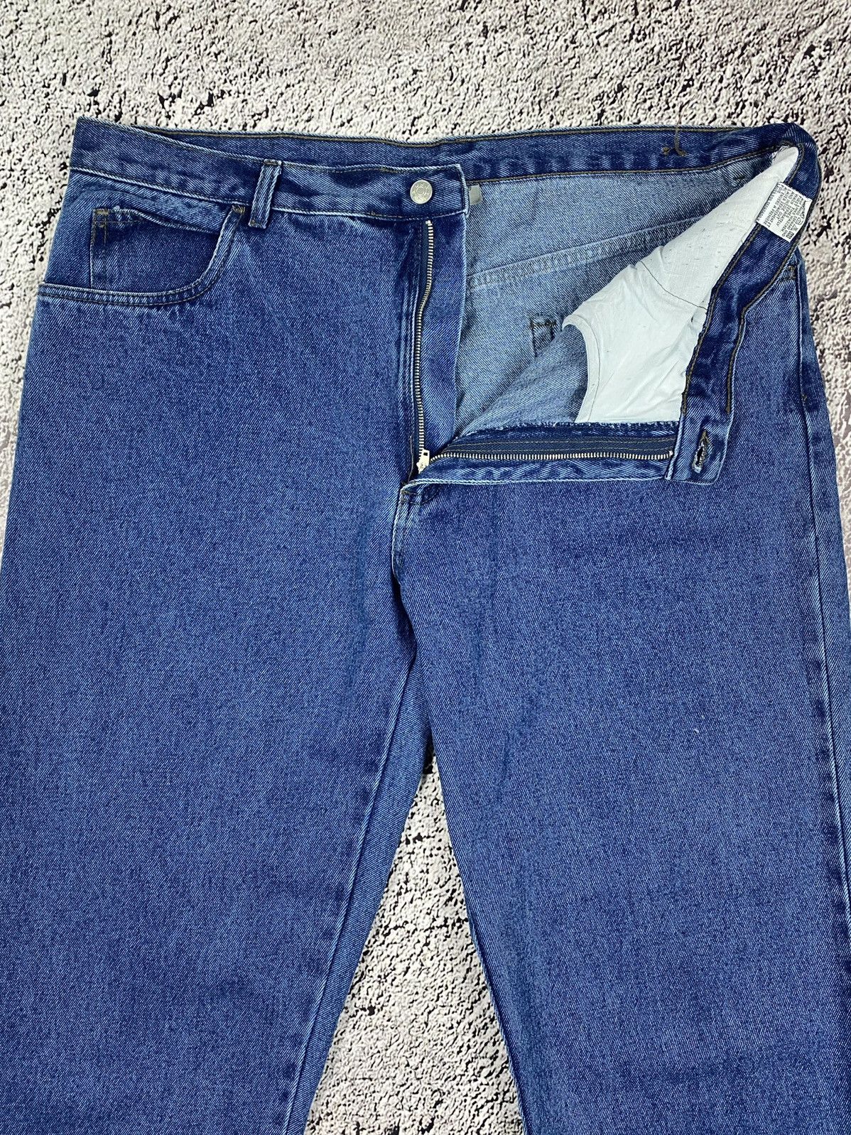 Vintage Vintage Y2K faded wide jeans big size streetwear 40 Size US 40 / EU 56 - 2 Thumbnail