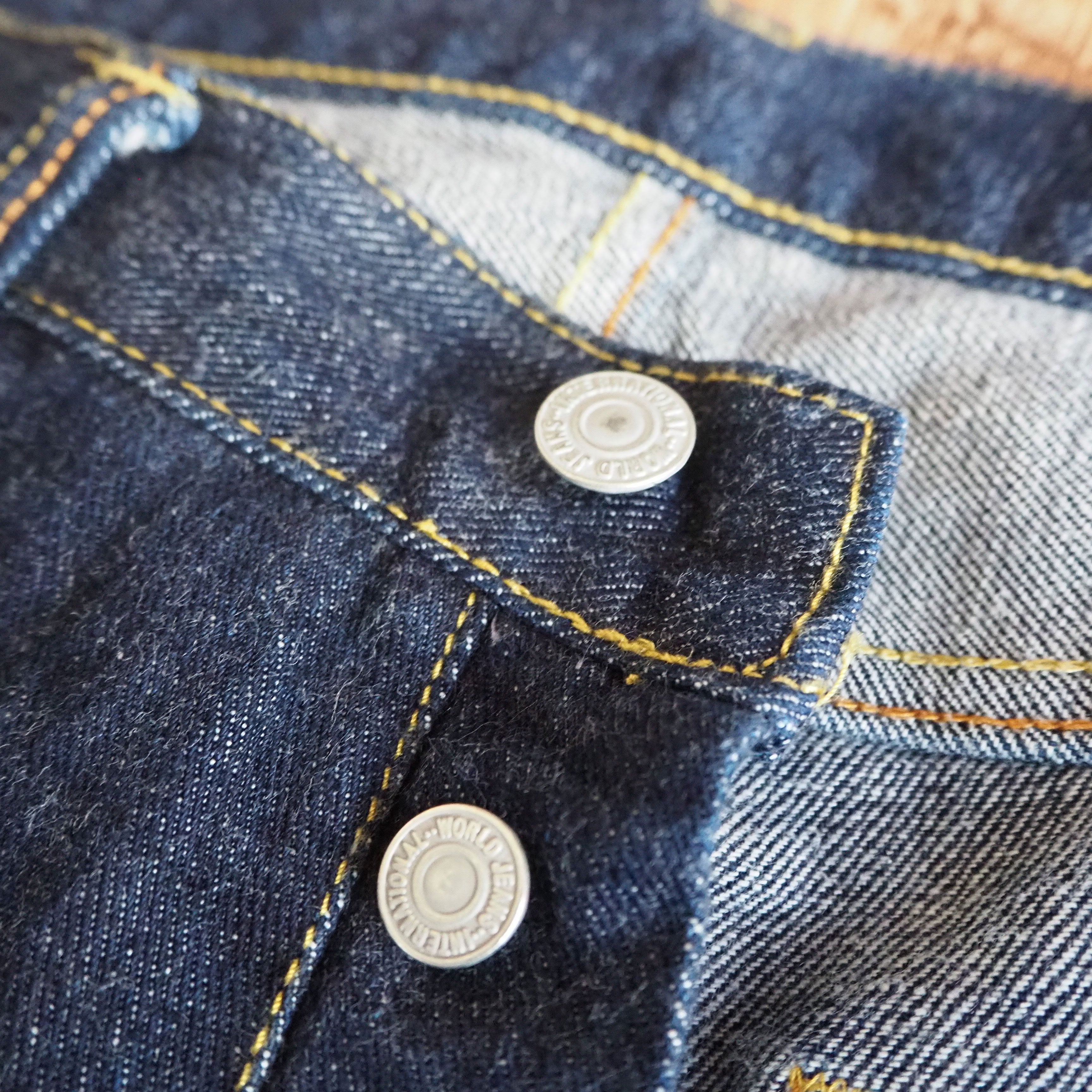 KOJIMA GENES KOJIMA GENES W36 x L31 Left-hand Twill "岡山児島産" leather patch Size US 36 / EU 52 - 6 Thumbnail