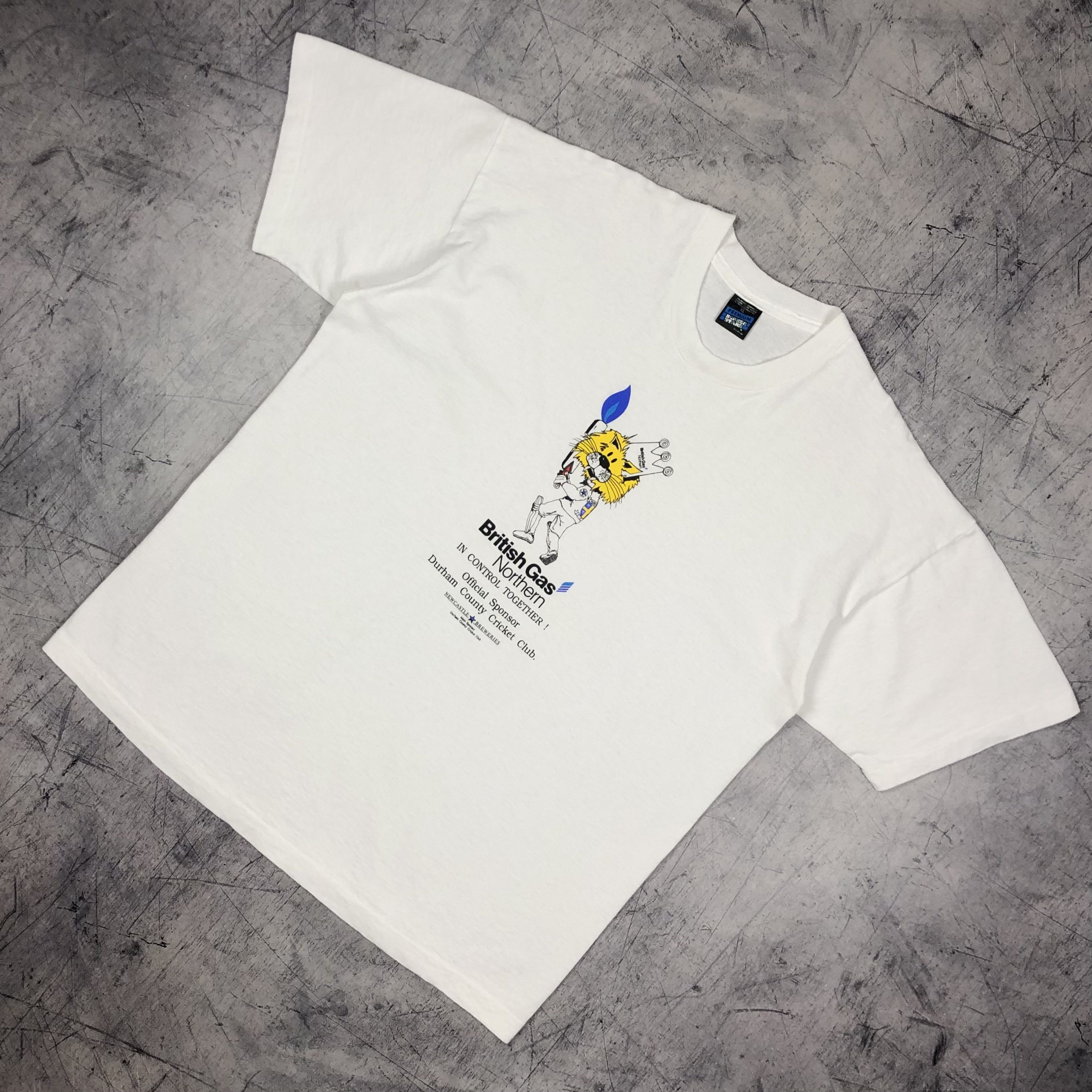 Vintage Vintage Newcastle Breweries Durham County Cricket Tee Size US XL / EU 56 / 4 - 2 Thumbnail