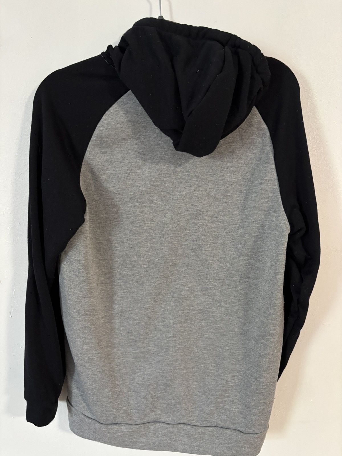 Nike × Vintage Nike Zip Up Hoodie Grey/Black Size US S / EU 44-46 / 1 - 3 Thumbnail