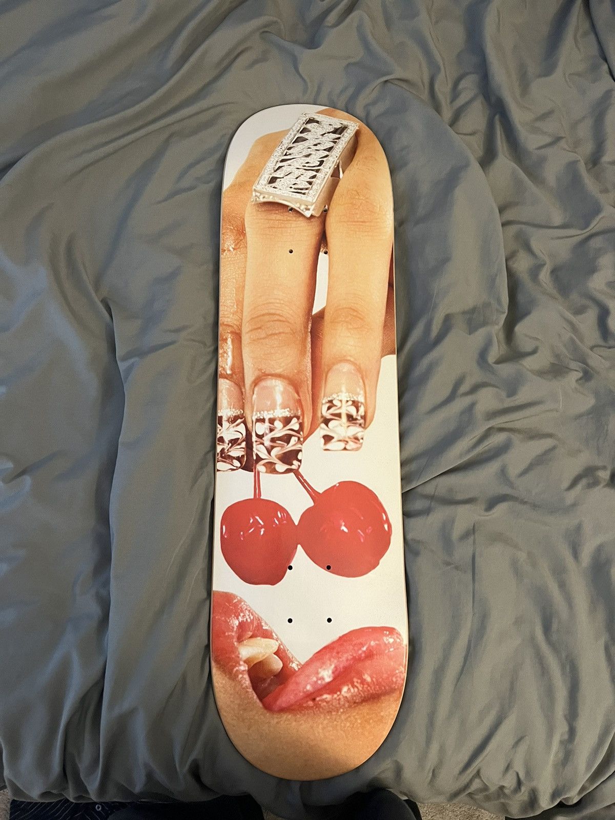 Supreme Supreme Cherries skateboard deck | Grailed