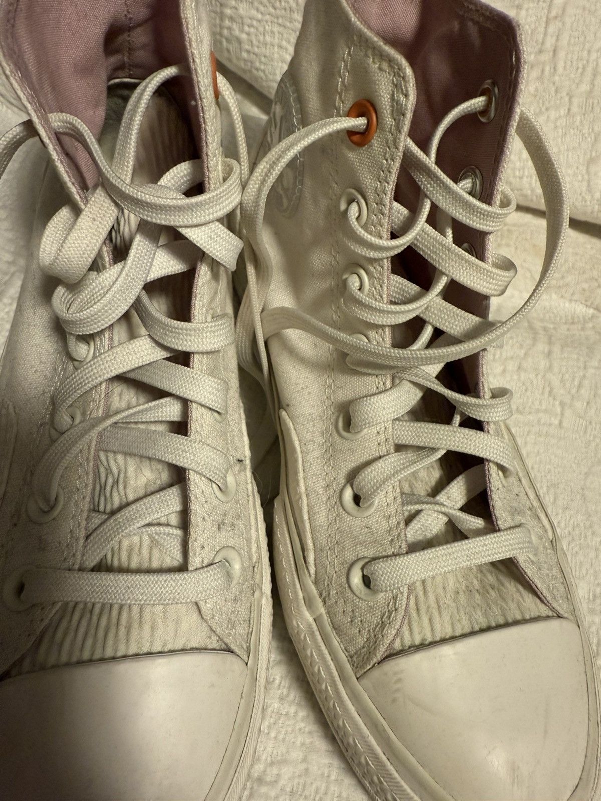 Converse White Hightop Converse shoes Size US 7 / IT 37 - 5 Thumbnail