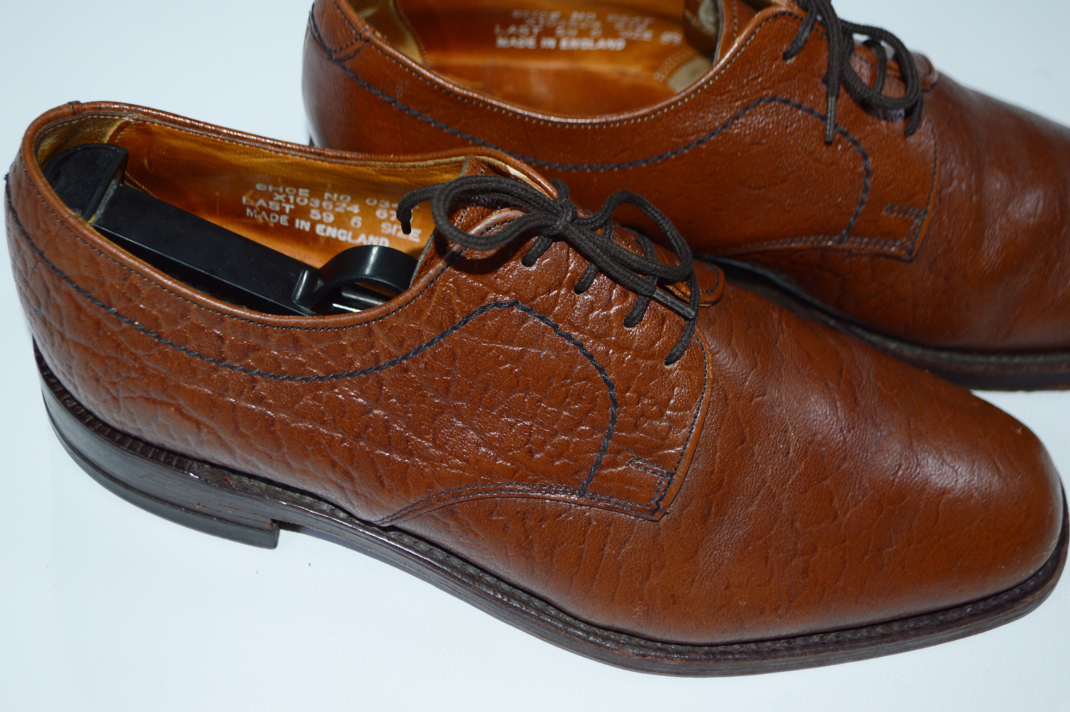 Loake LOAKE BROS 034T Brown Leather Shoes Made in England Size US 9.5 / EU 42-43 - 11 Thumbnail