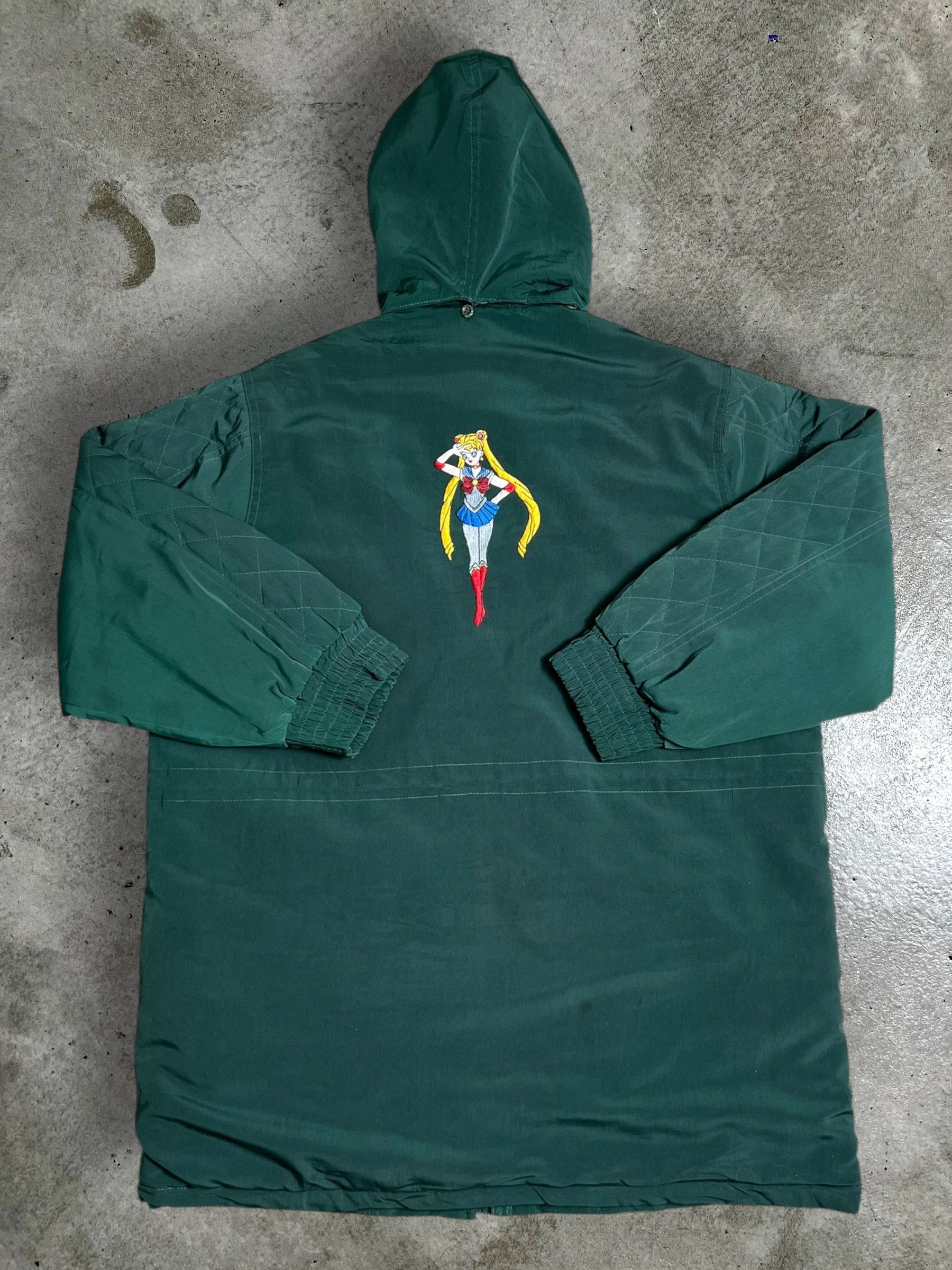Anime Vintage Sailor Moon Embroidery Parka JKA423 Size US L / EU 52-54 / 3 - 1 Thumbnail