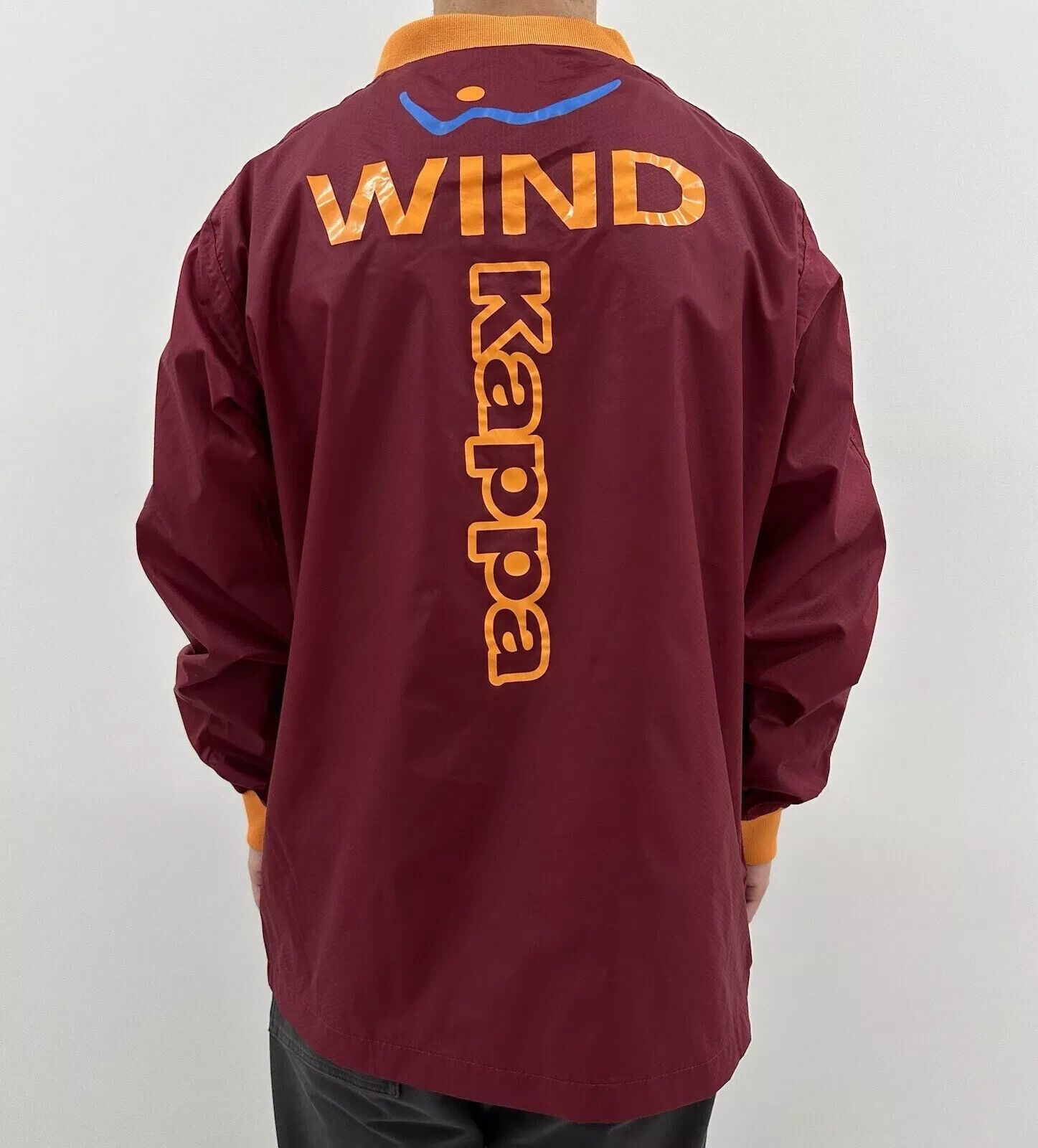 Kappa VINTAGE AS ROMA 2000s TRAINING JACKET SOCCER KAPPA Size US L / EU 52-54 / 3 - 2 Thumbnail