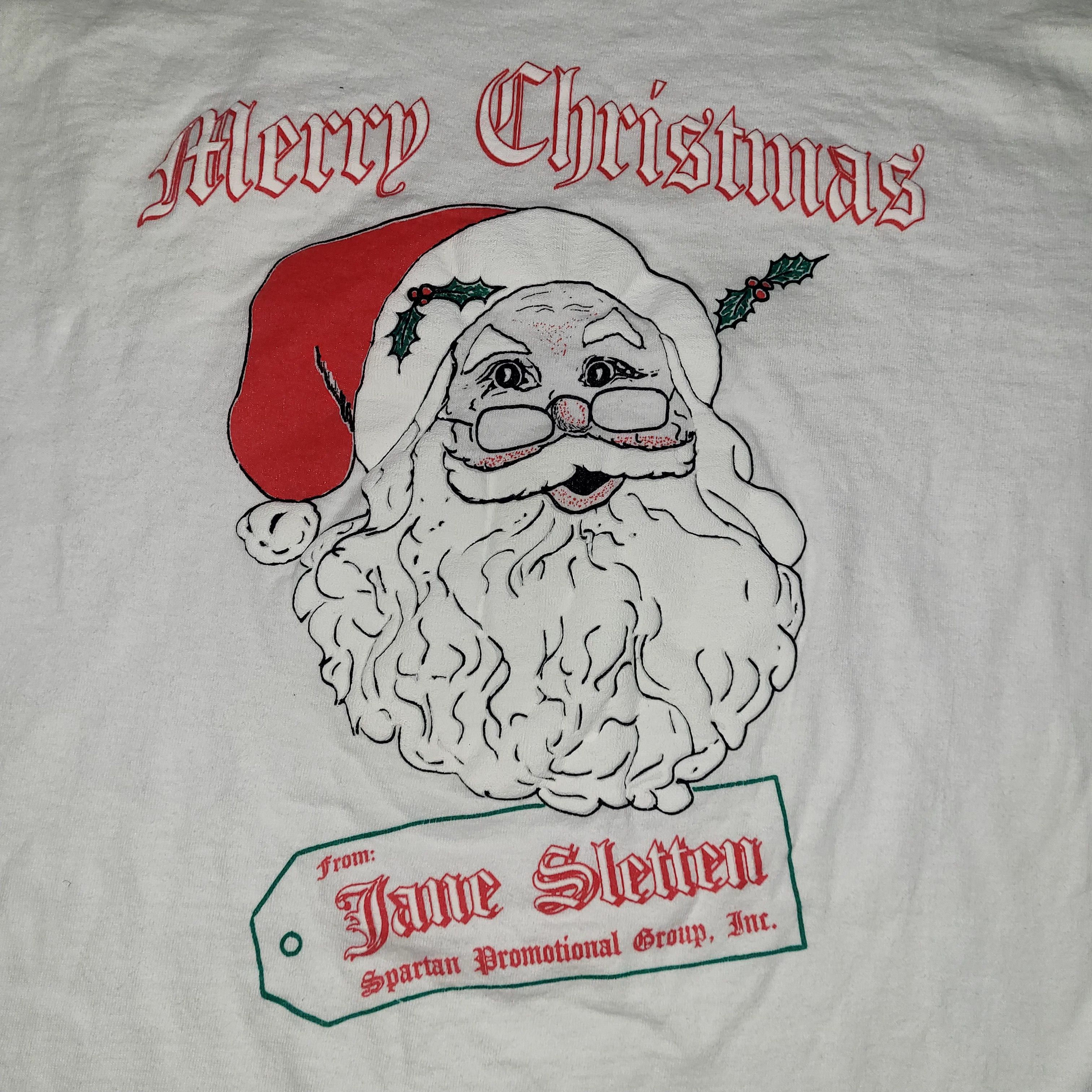 Vintage Vintage Christmas Tee Size US XL / EU 56 / 4 - 2 Thumbnail