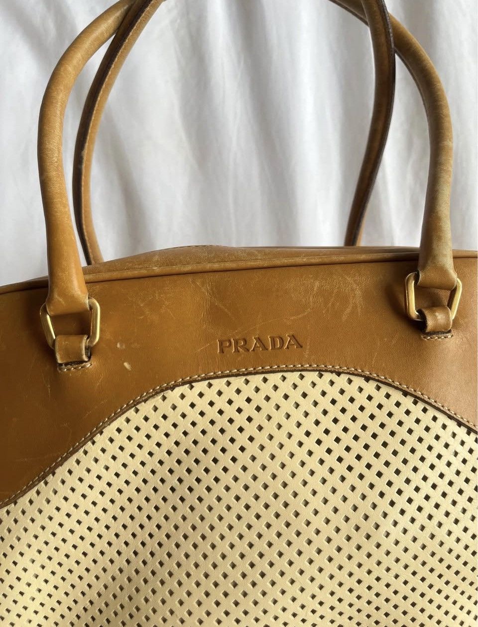 Prada Prada Mini Bowling Bag Size ONE SIZE - 2 Thumbnail