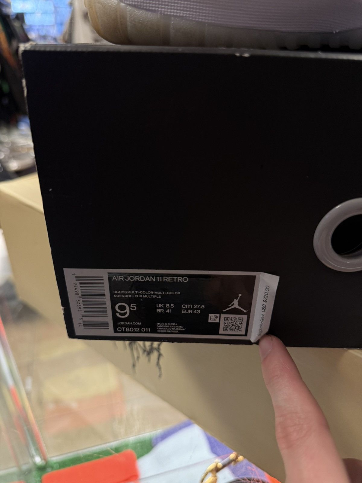 Jordan Brand × Nike Jordan 11 Jubilee Size 9.5 Clean Condition W/ BOX Size US 9.5 / EU 42-43 - 18 Thumbnail