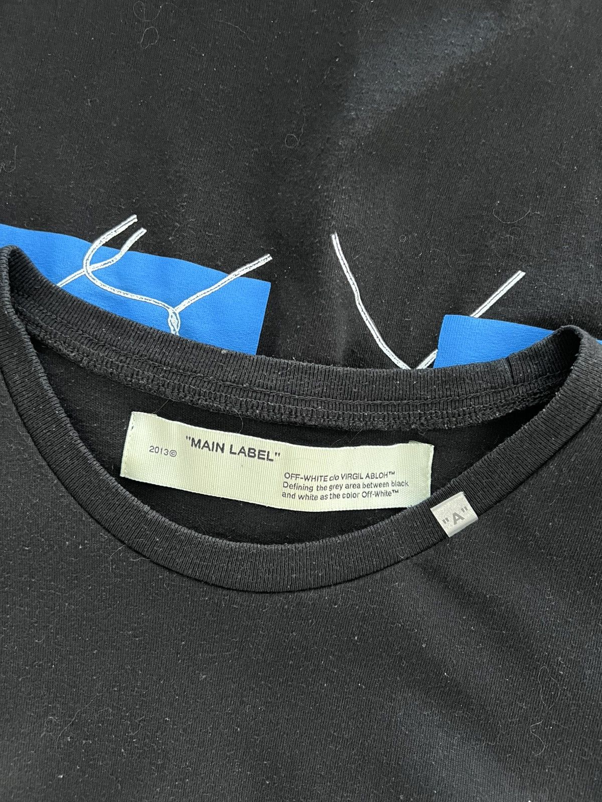 Off-White Off - White Fence Arrow Long Sleeve T-Shirt size XL Size US XL / EU 56 / 4 - 5 Thumbnail