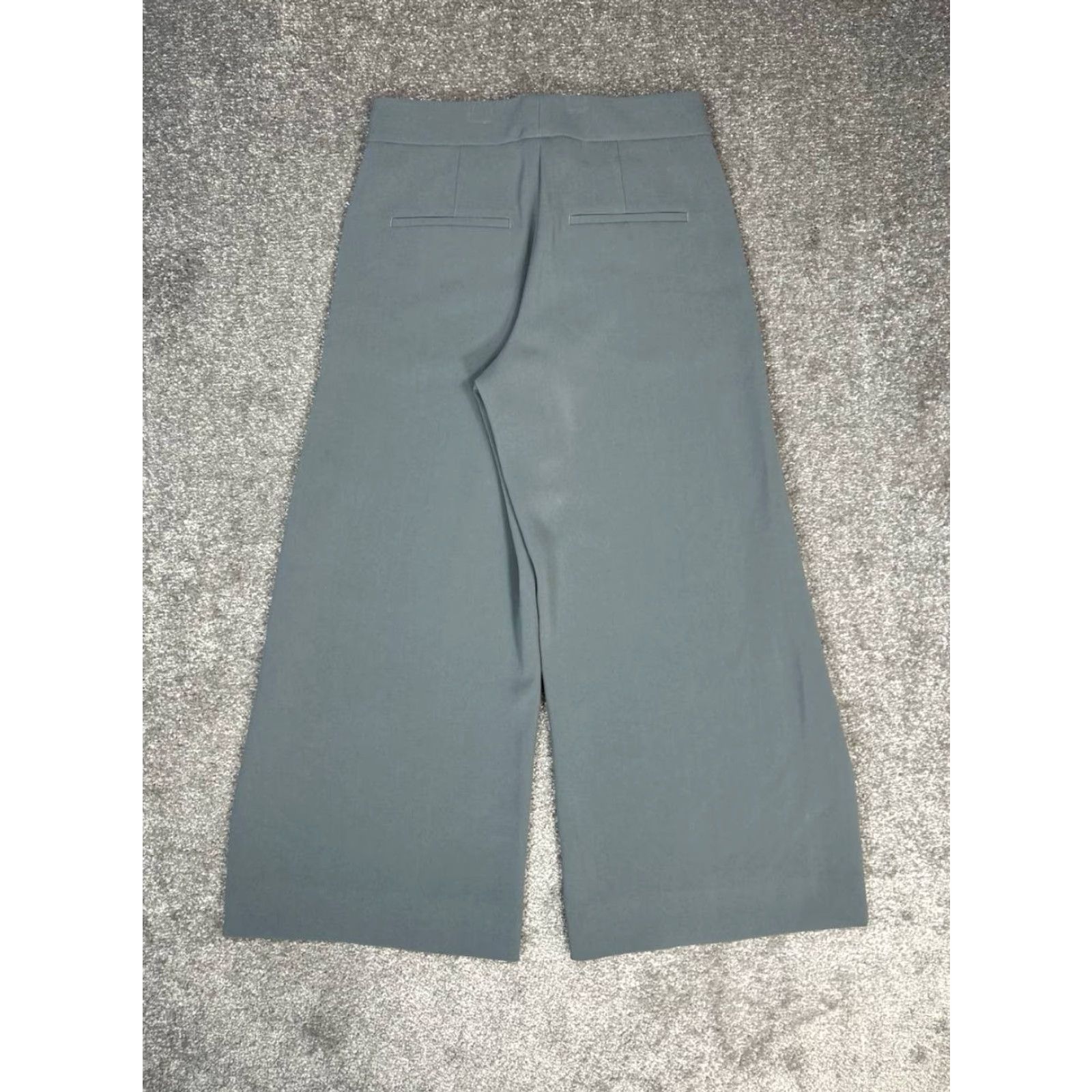 M.M.LaFleur VINTAGE MM Lafleur New York Zhou 2.0 Culotte Pants Womens Gray Mid Rise Wide Leg Size 26" / US 2 / IT 38 - 2 Thumbnail