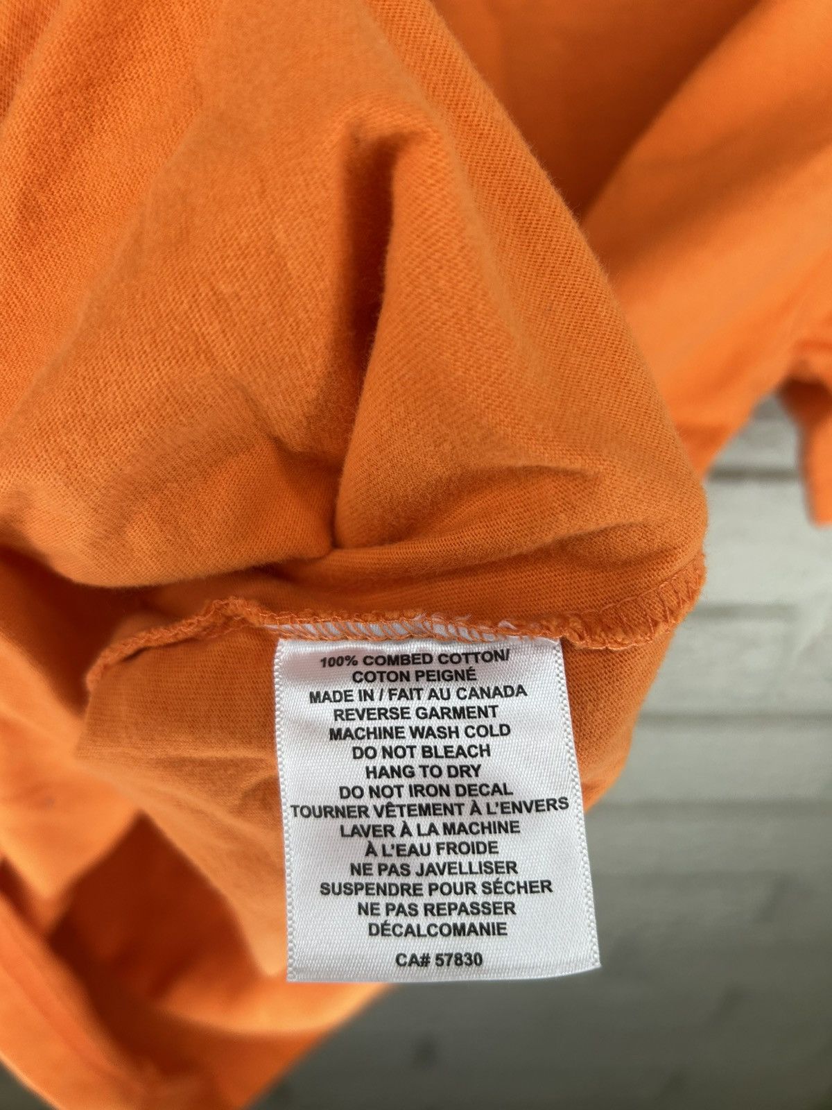 October's Very Own OVO Owl Logo Orange T Shirt Size US M / EU 48-50 / 2 - 8 Thumbnail